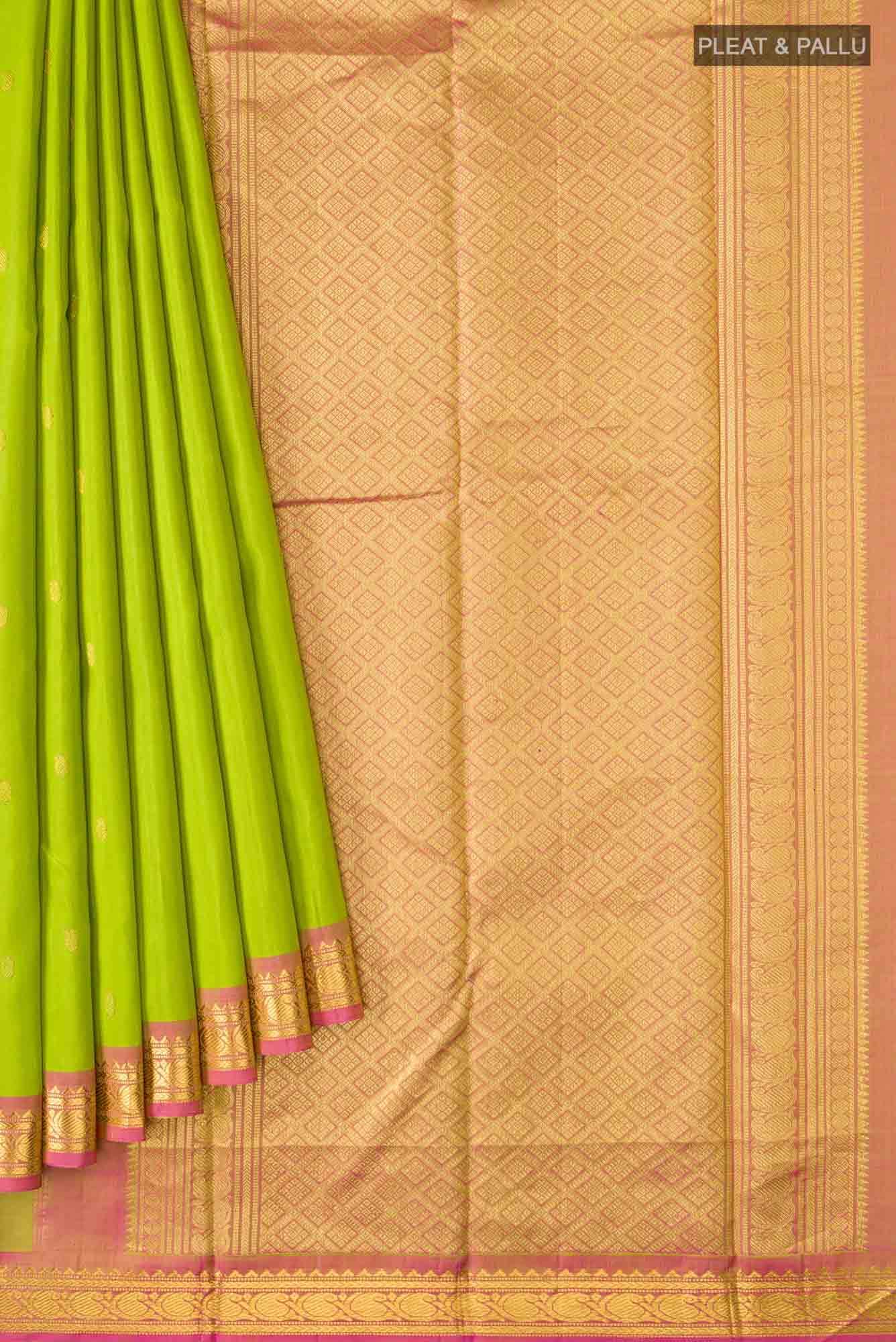 Green Kanchipuram Silk Saree