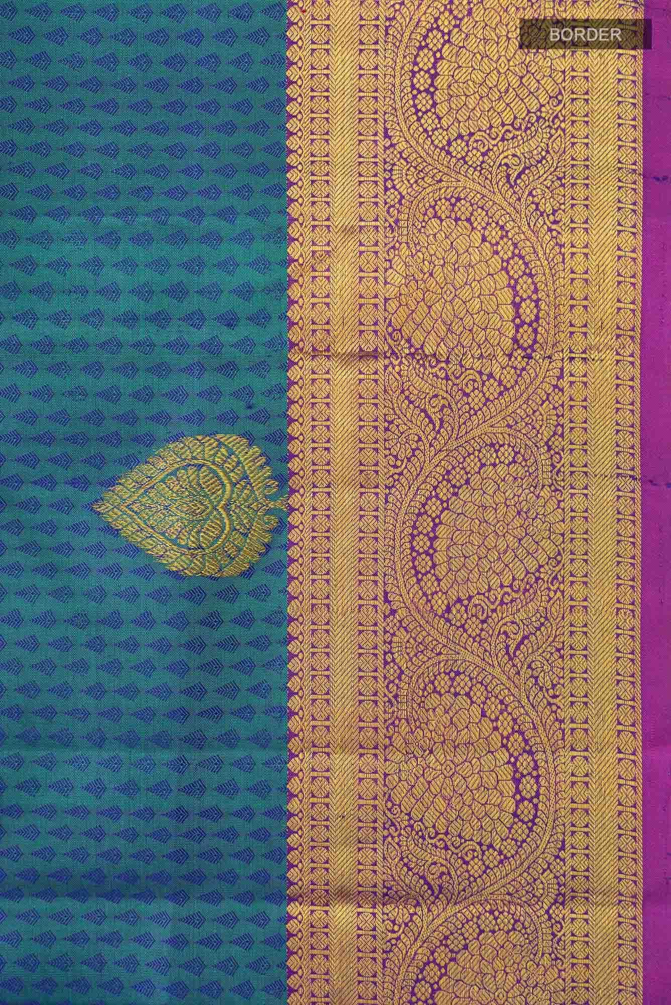 Green Kanchipuram Silk Saree