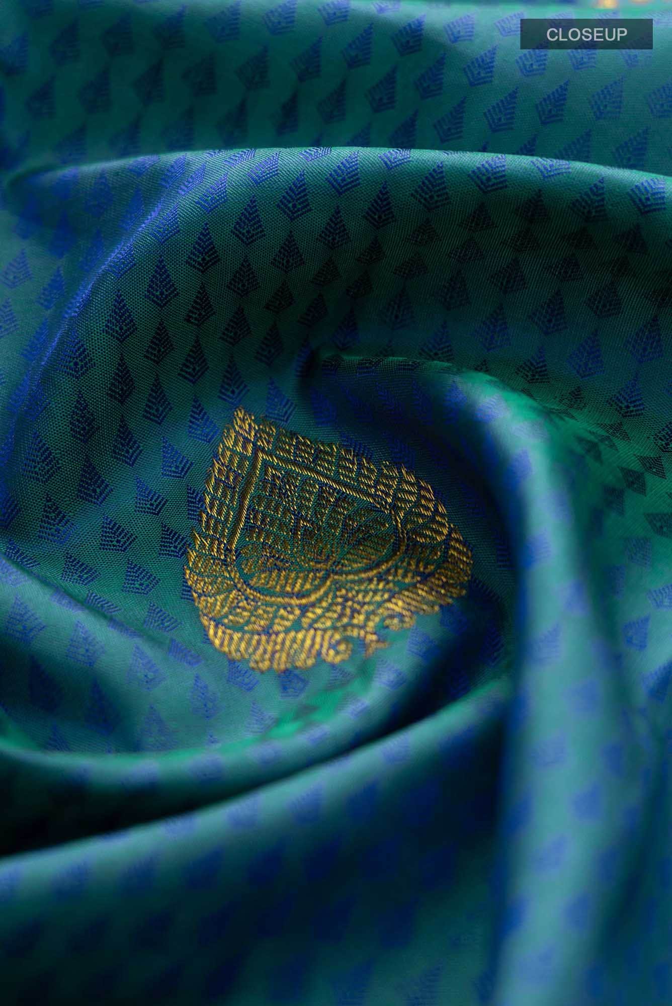 Green Kanchipuram Silk Saree