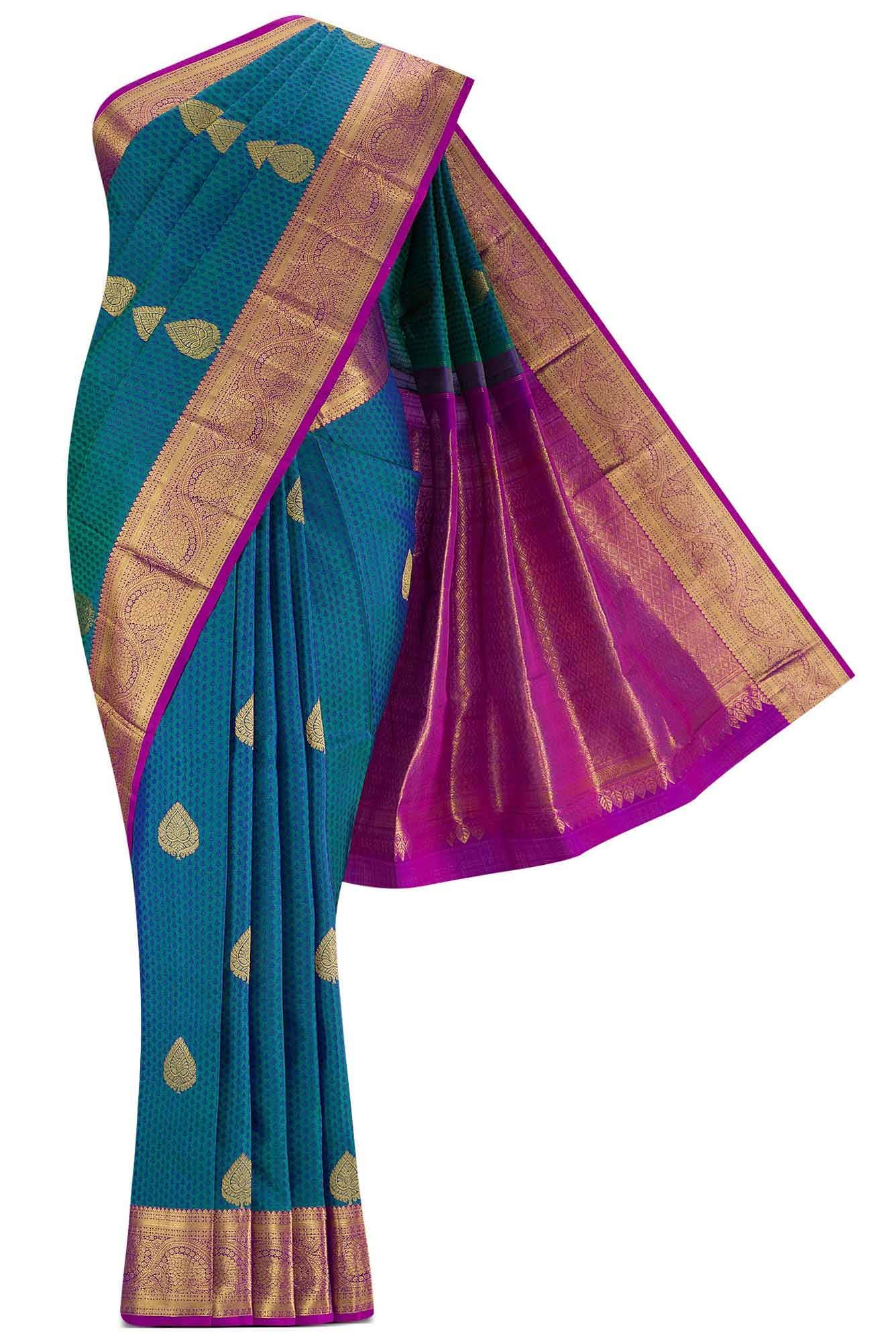 Green Kanchipuram Silk Saree
