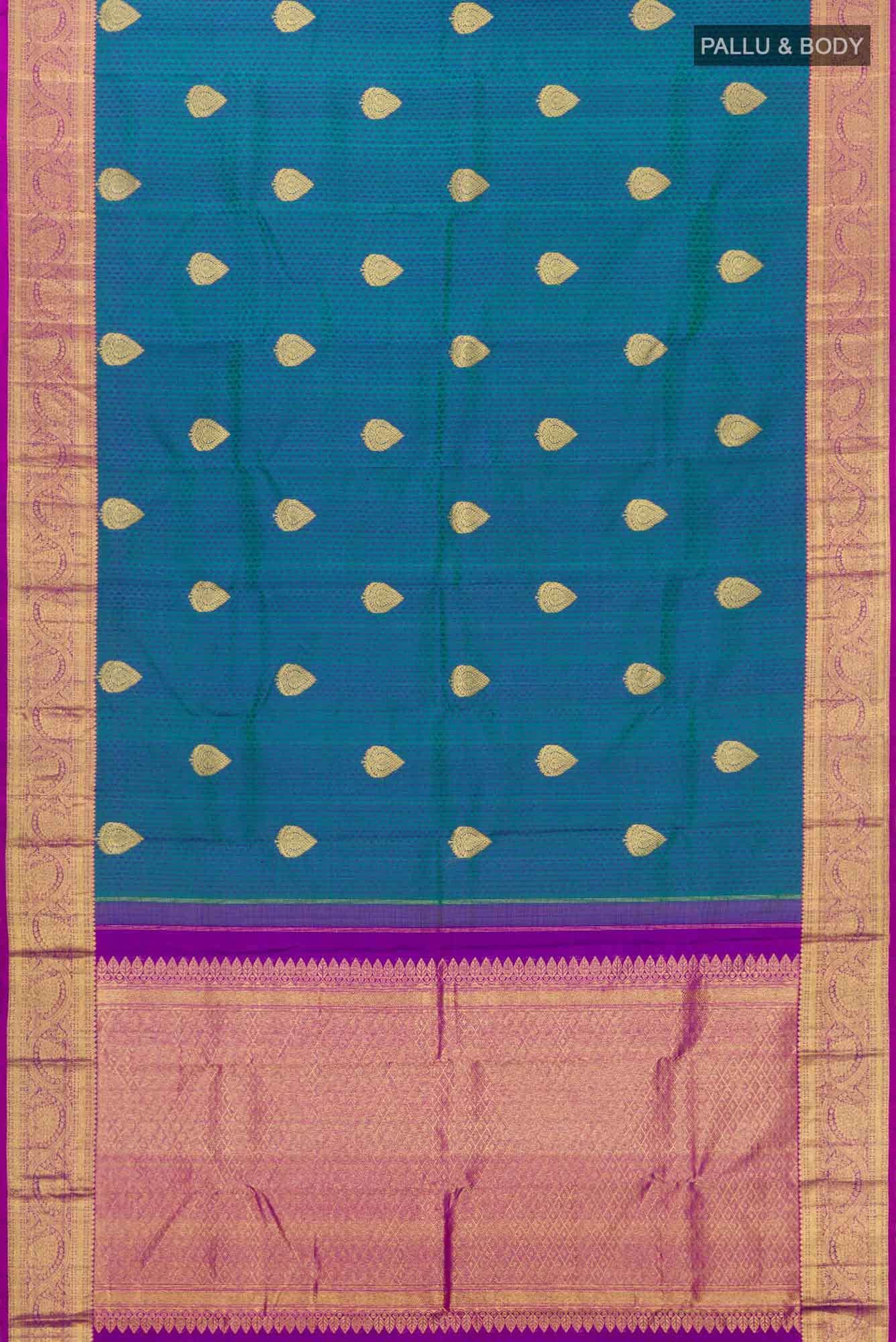 Green Kanchipuram Silk Saree