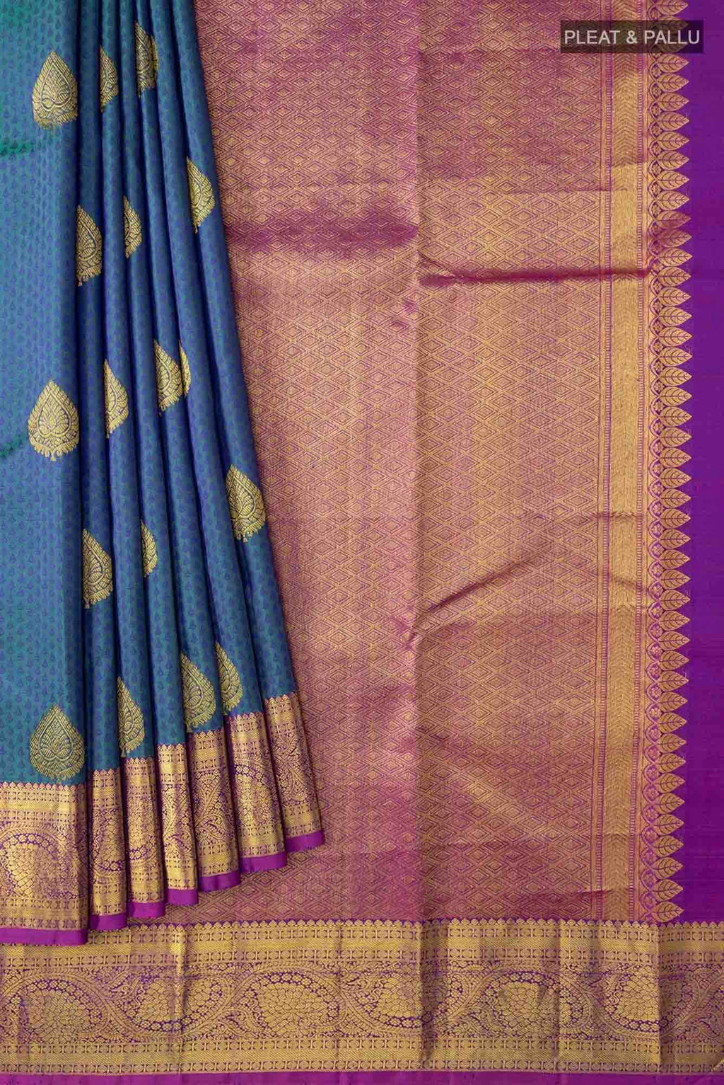 Green Kanchipuram Silk Saree