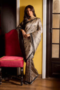 Prance-Black Banarasi Silk Saree