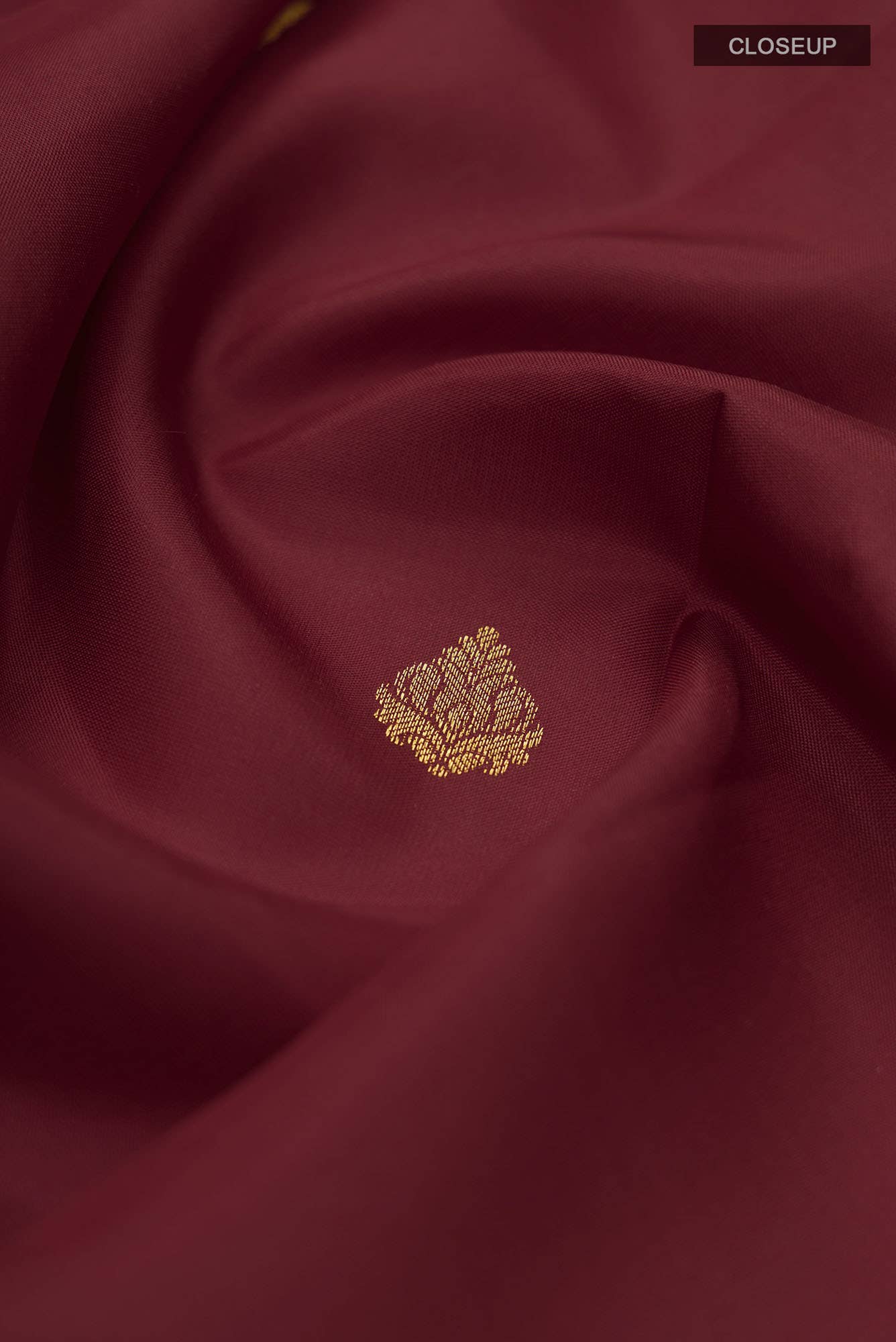 Maroon Bangalore Silk Saree