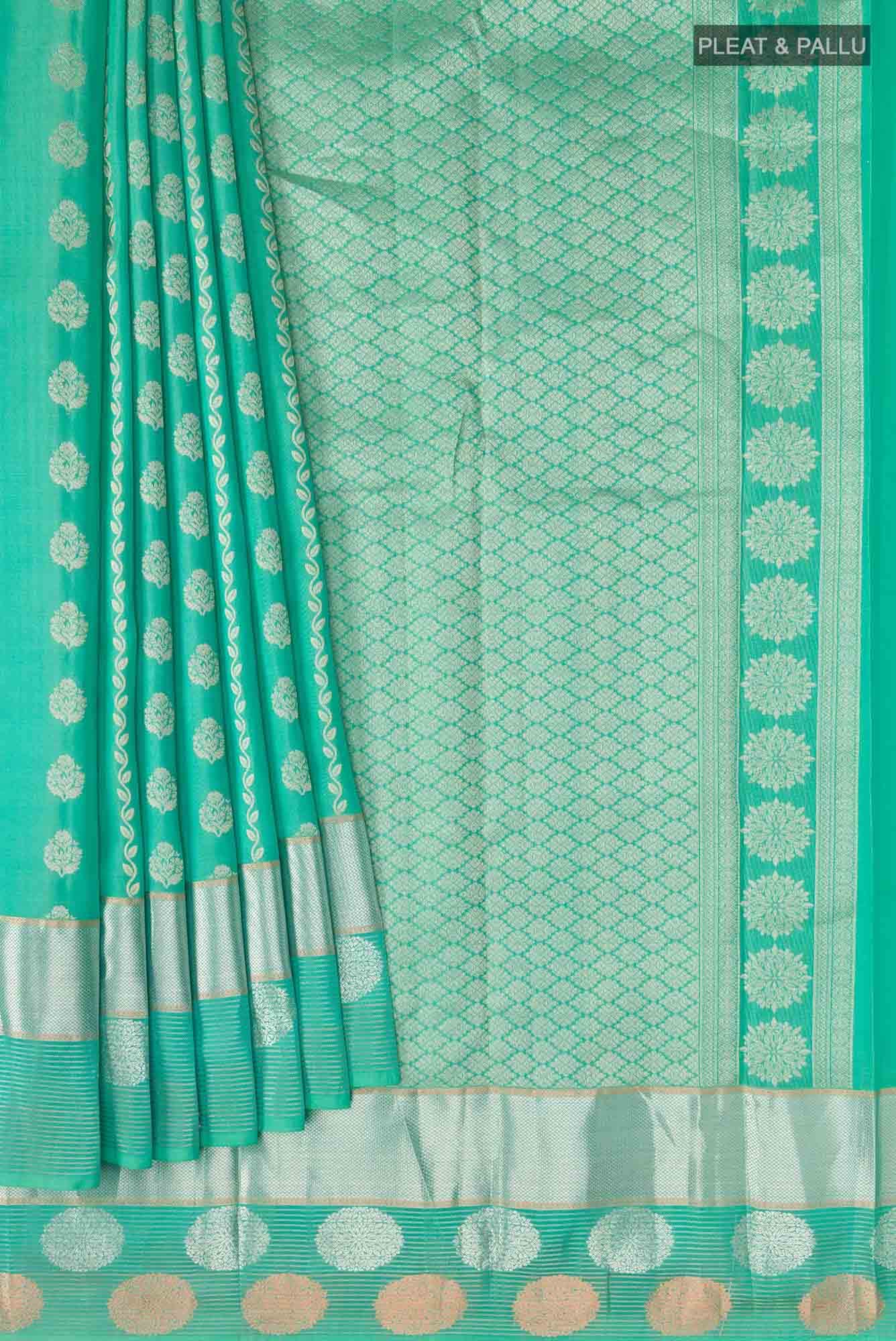 Green Kanchipuram Silk Saree