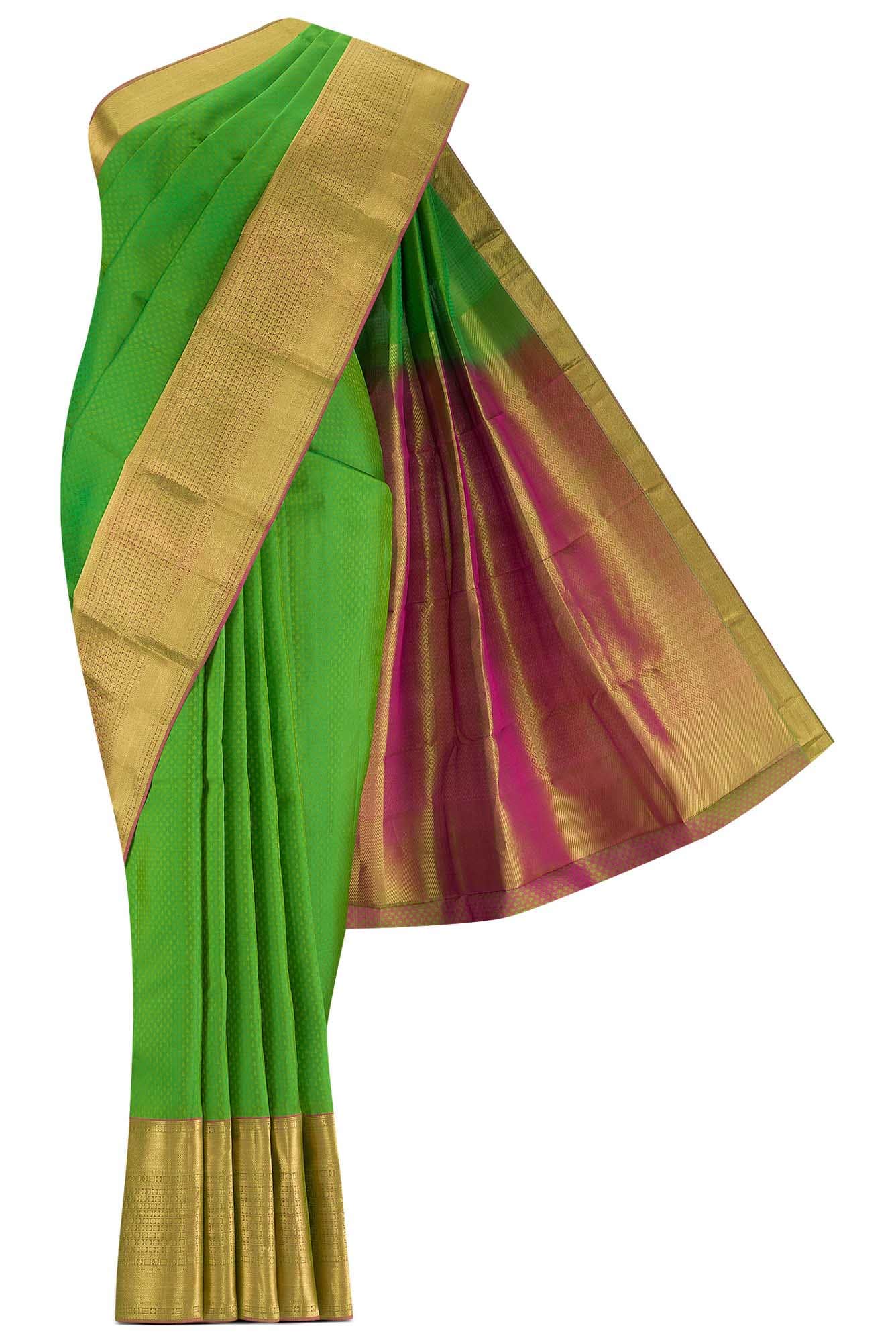 Green Kanchipuram Silk Saree
