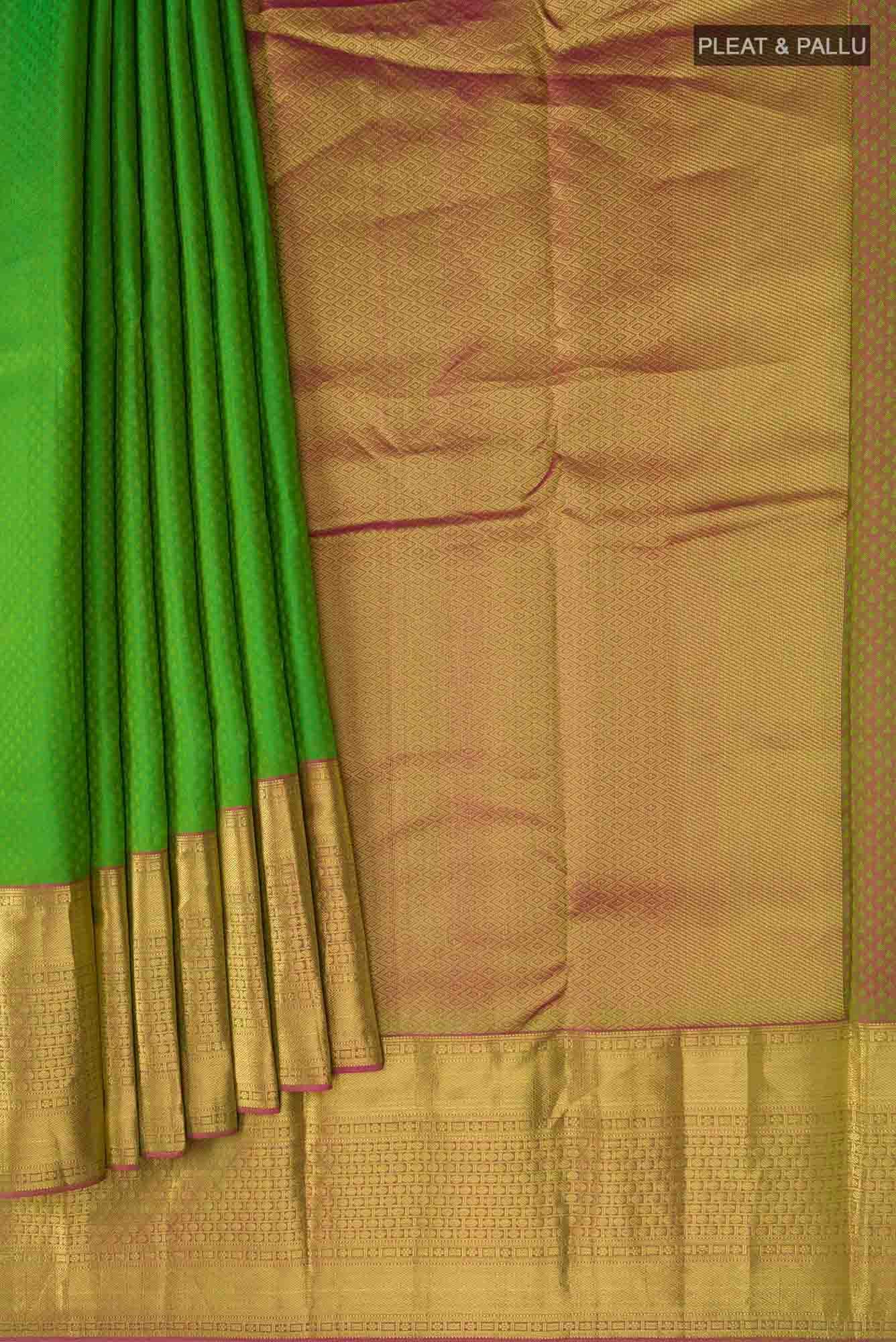 Green Kanchipuram Silk Saree