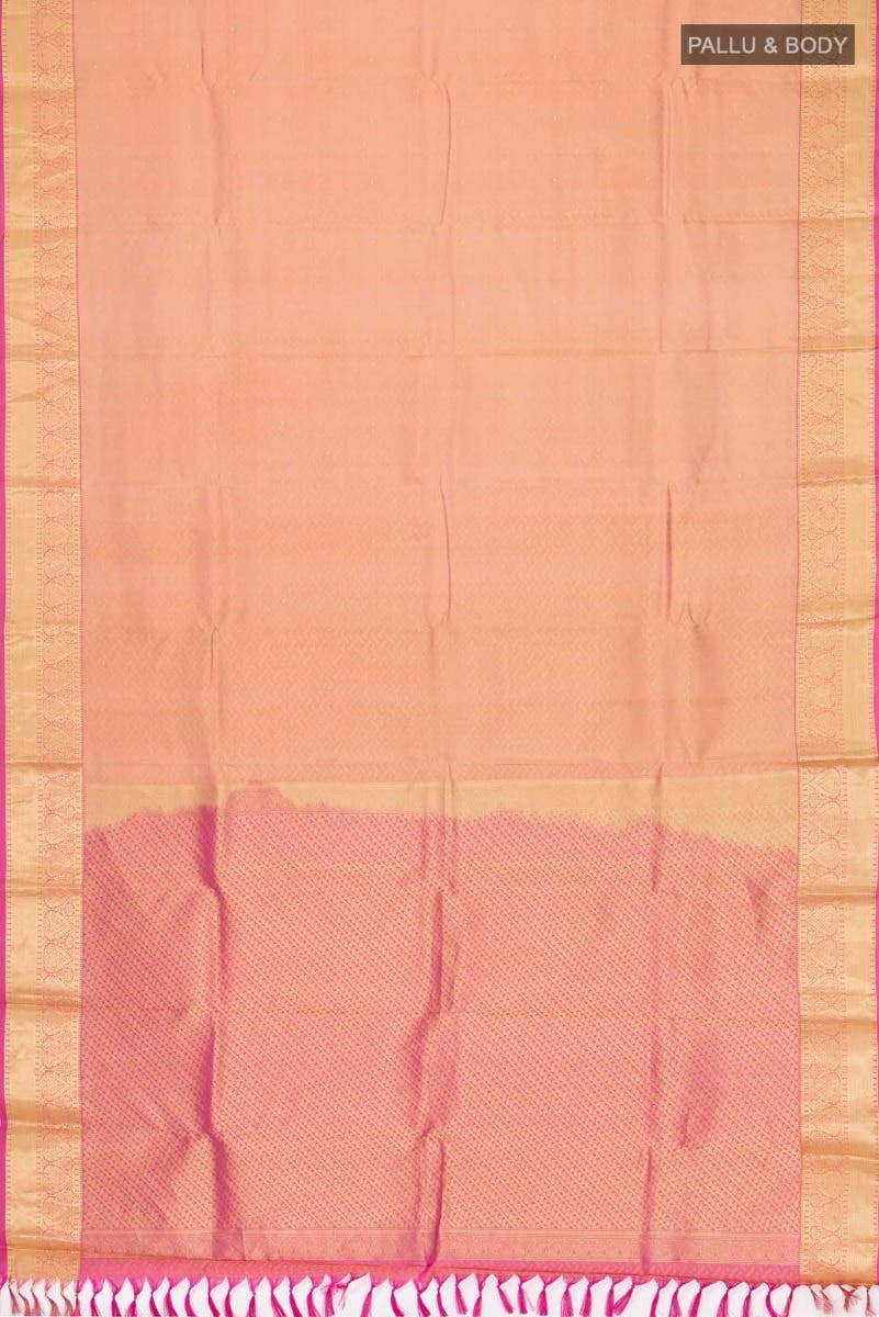 Brown Kanchipuram Silk Saree