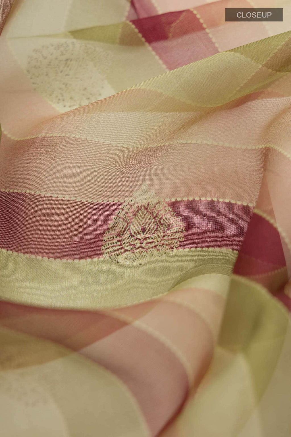 Multi Pure Organza Silk Saree