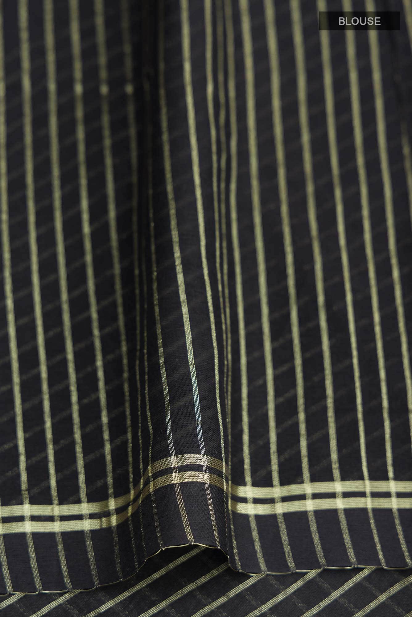 Anuradha-Black Bengal Cotton Saree