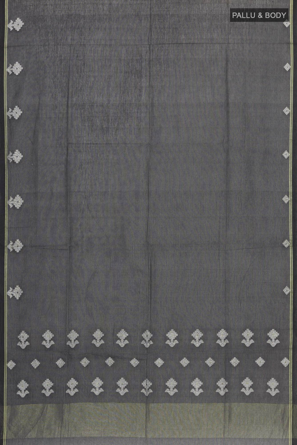 Anuradha-Black Bengal Cotton Saree