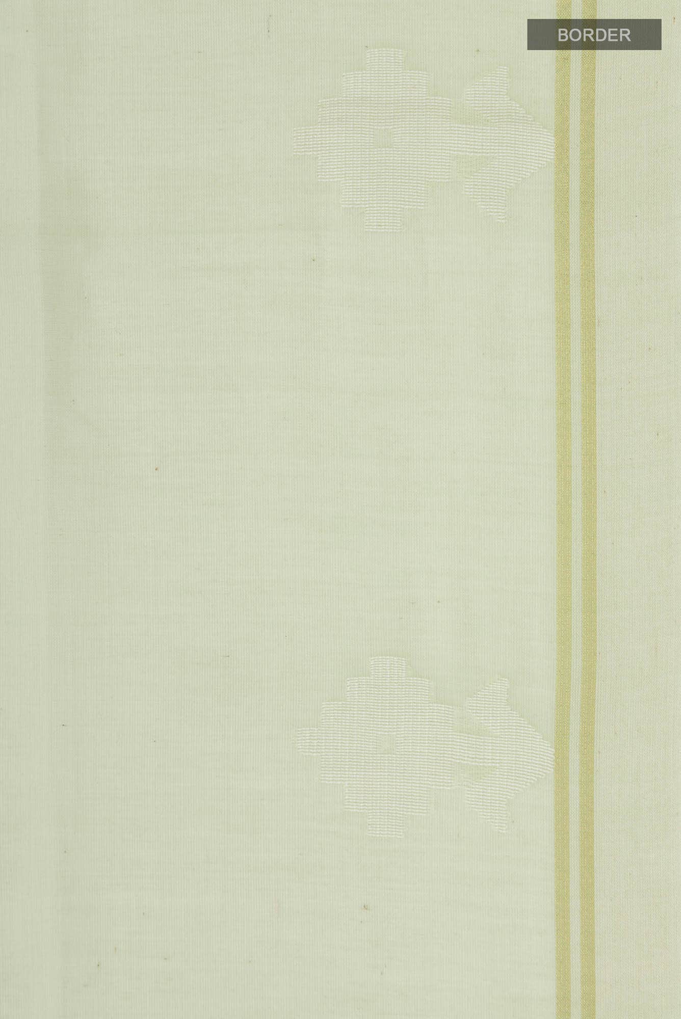 Anuradha-Mint Green Bengal Cotton Saree