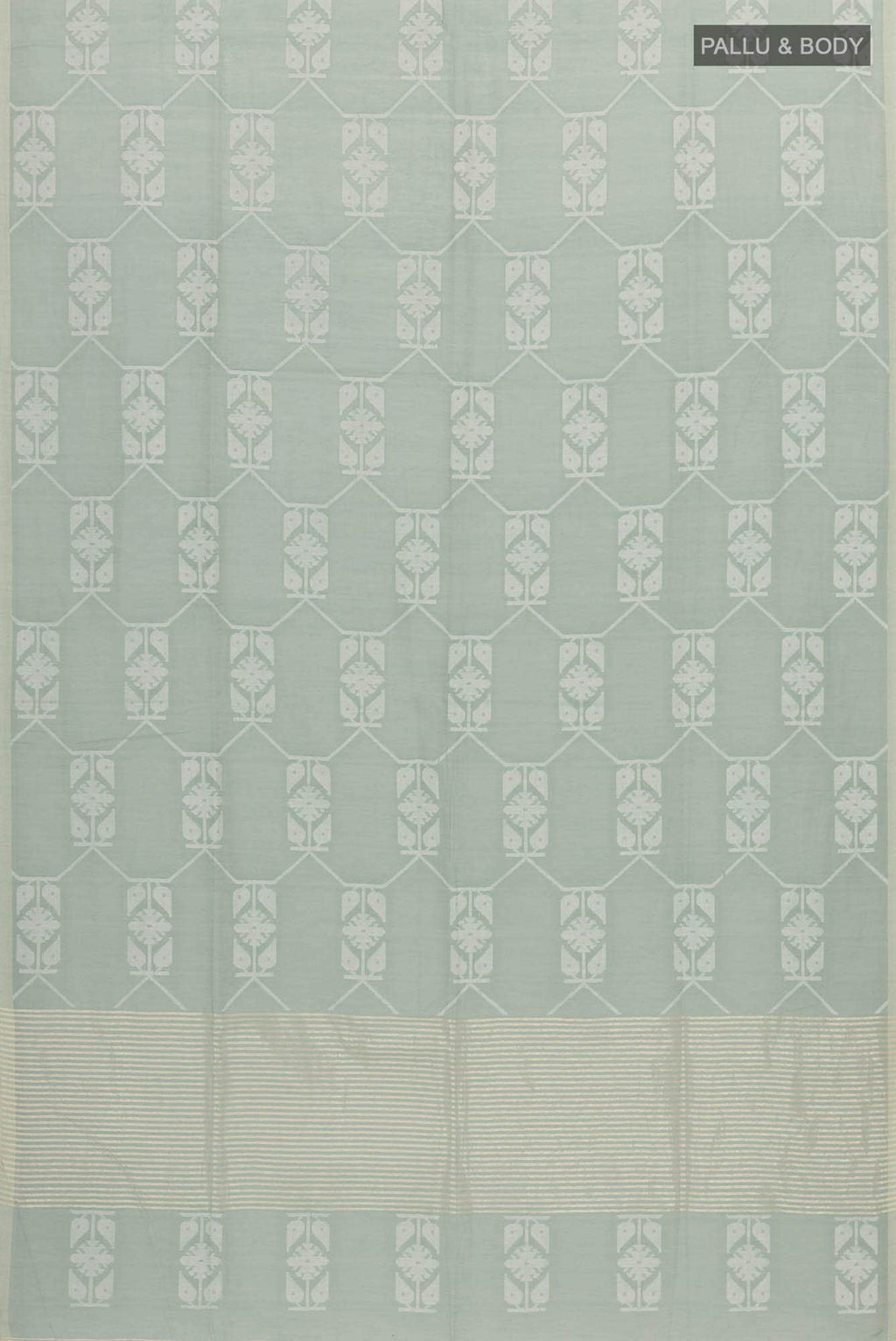 Suman-Light Green Bengal Cotton Saree