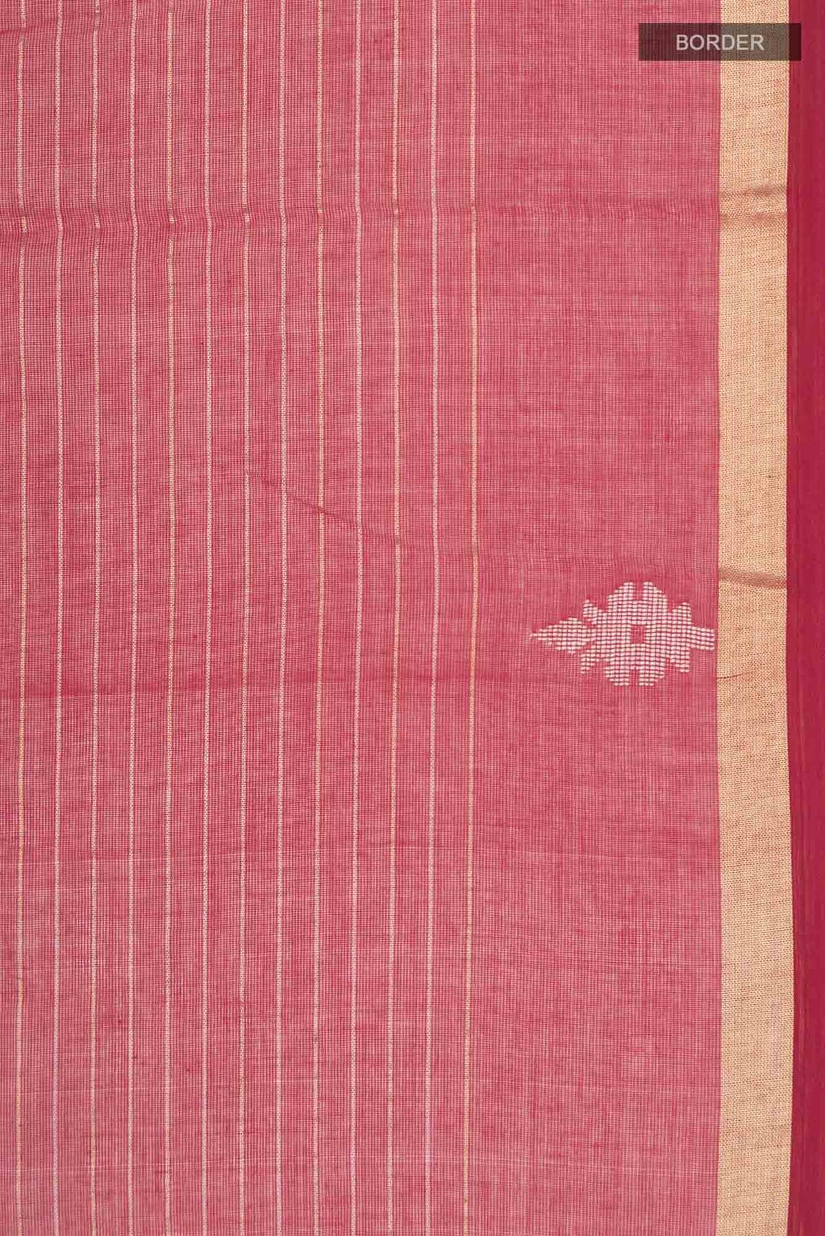 Haimanti-Red Bengal Cotton Saree