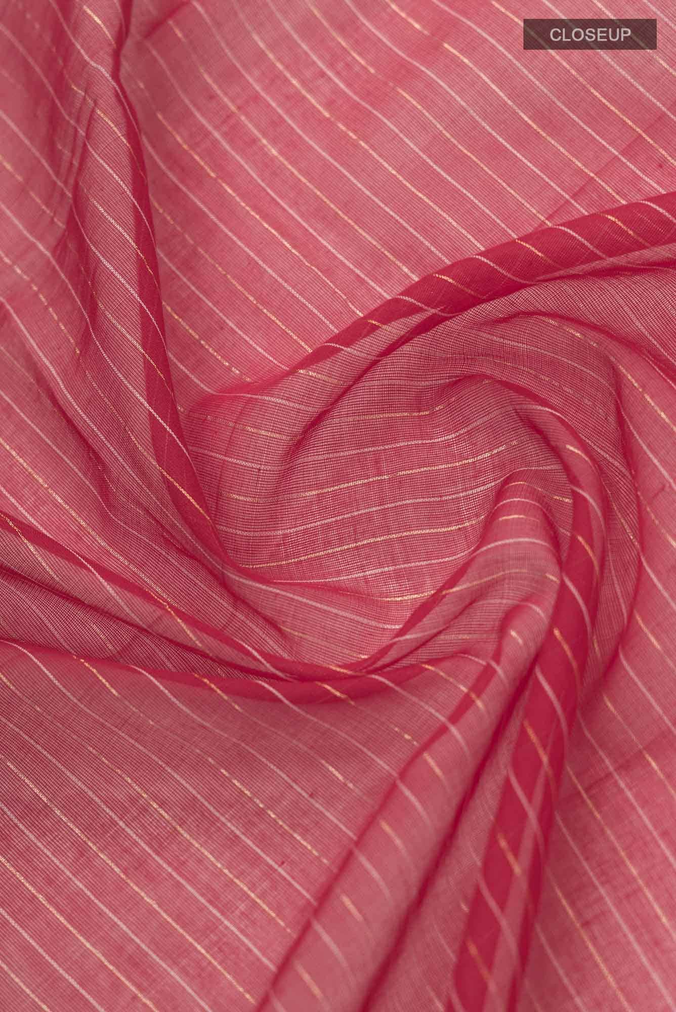 Haimanti-Red Bengal Cotton Saree