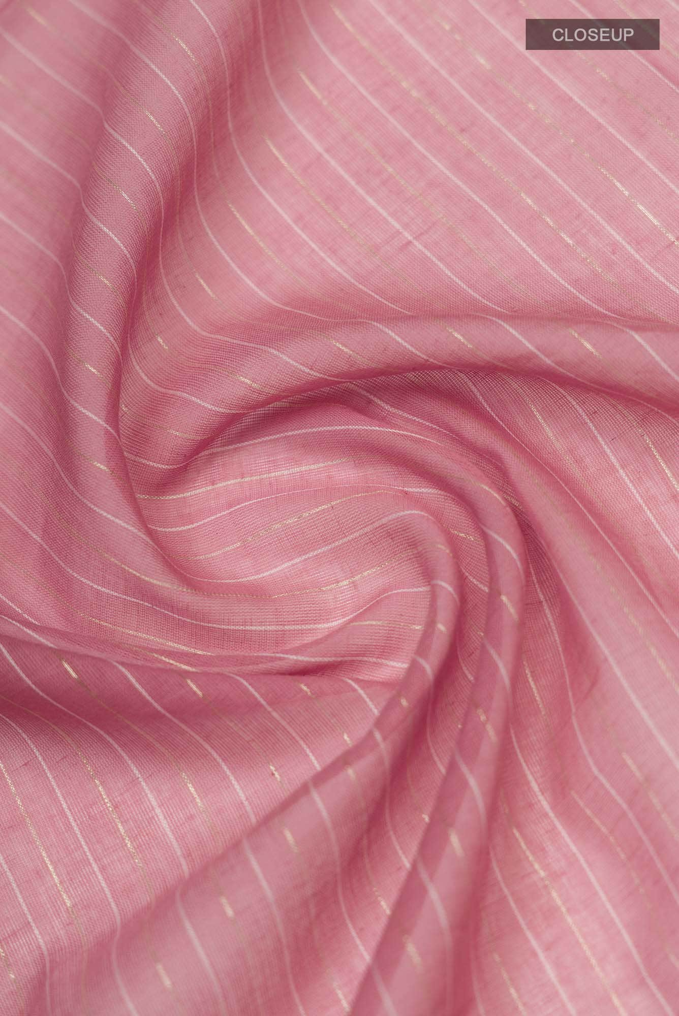 Haimanti-Dusky Pink Bengal Cotton Saree