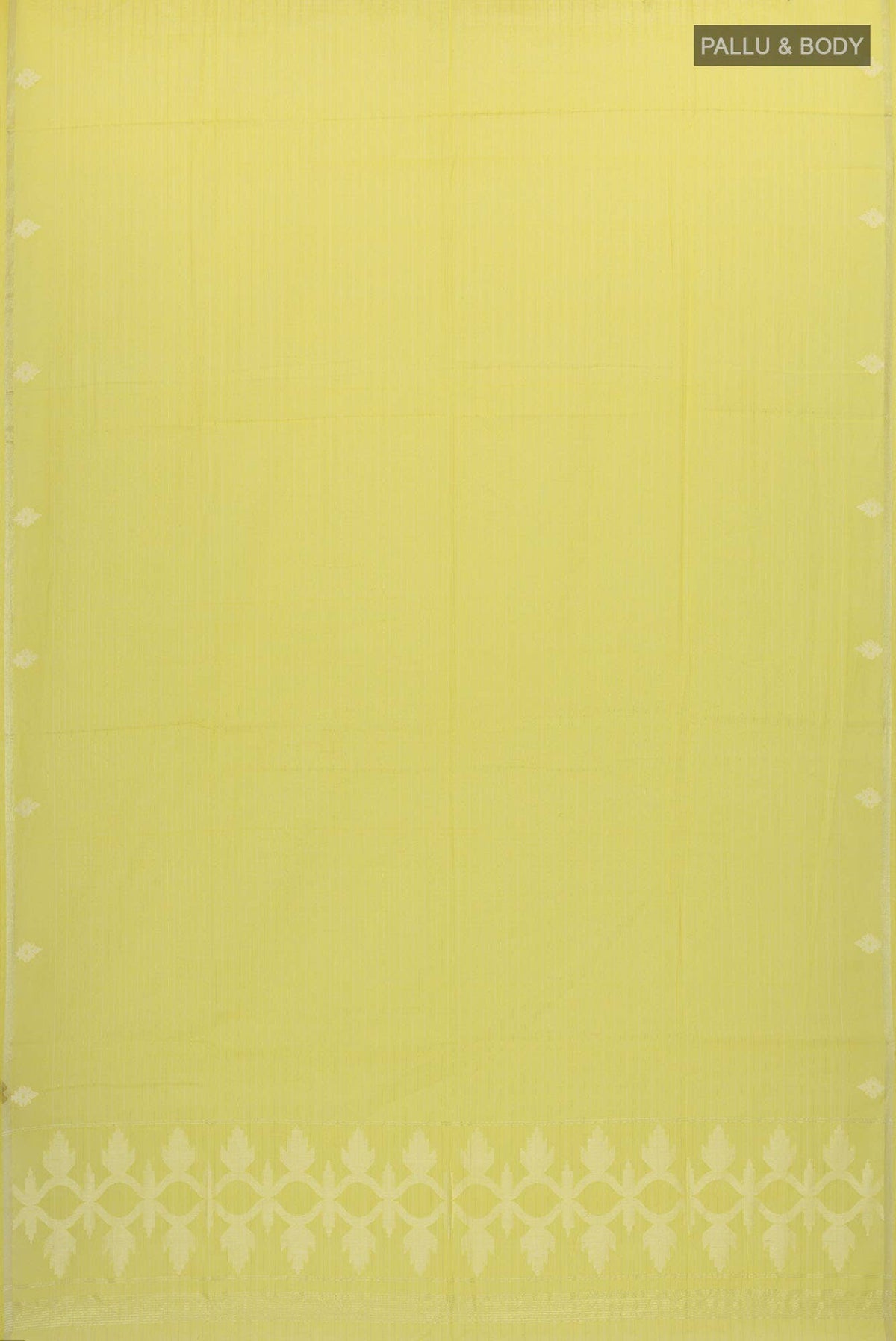 Haimanti-Yellow Bengal Cotton Saree