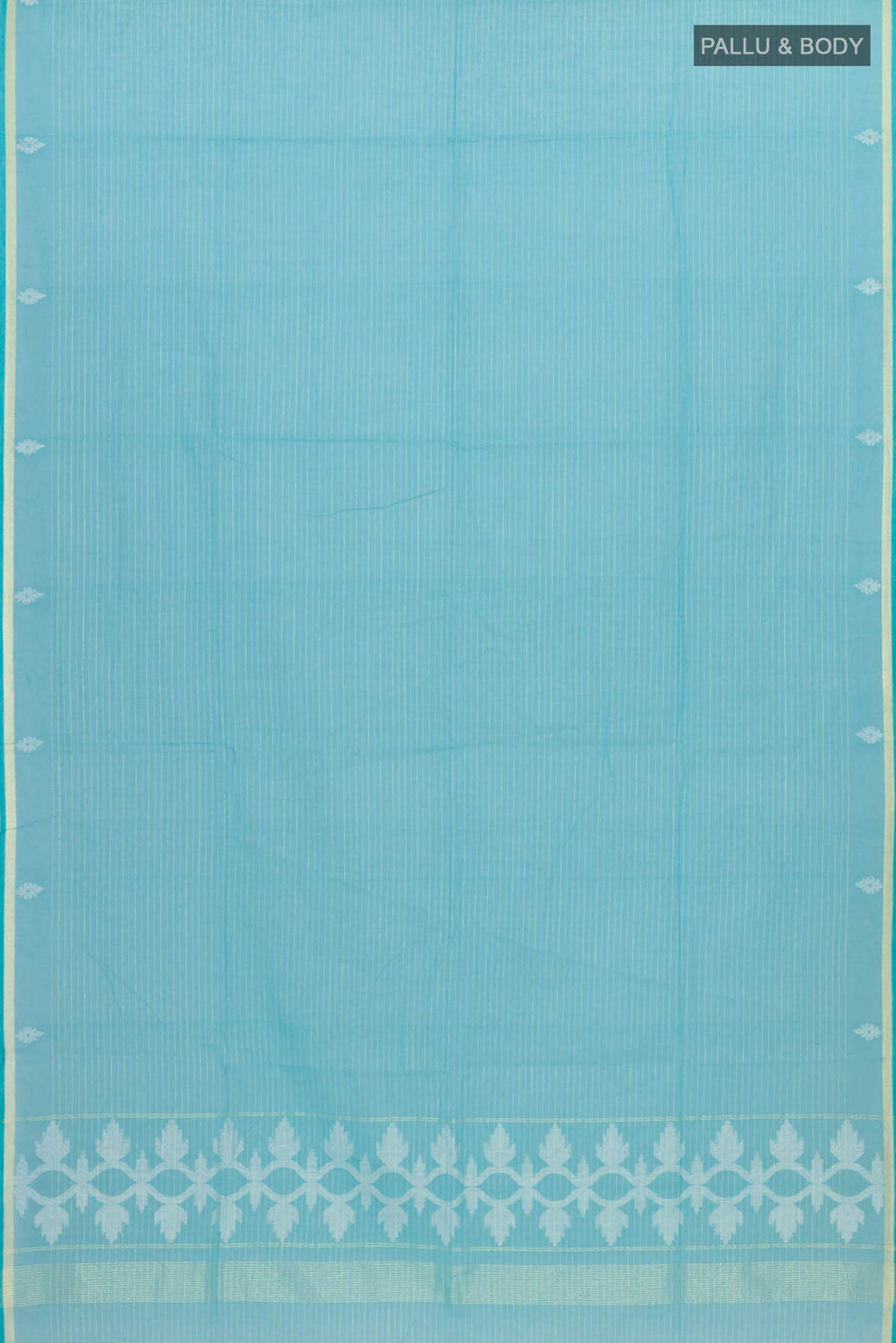 Haimanti-Light Blue Bengal Cotton Saree