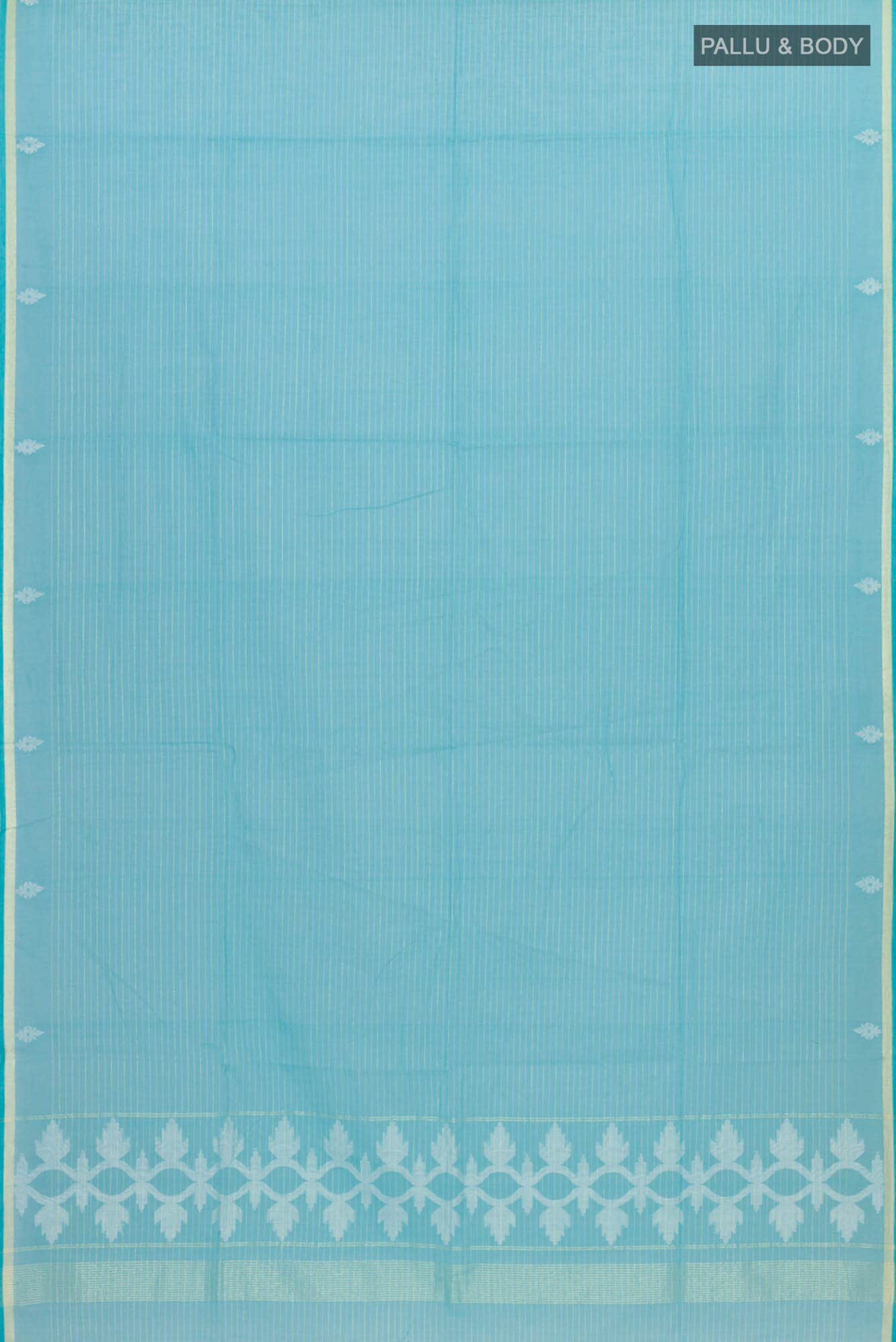 Haimanti-Light Blue Bengal Cotton Saree