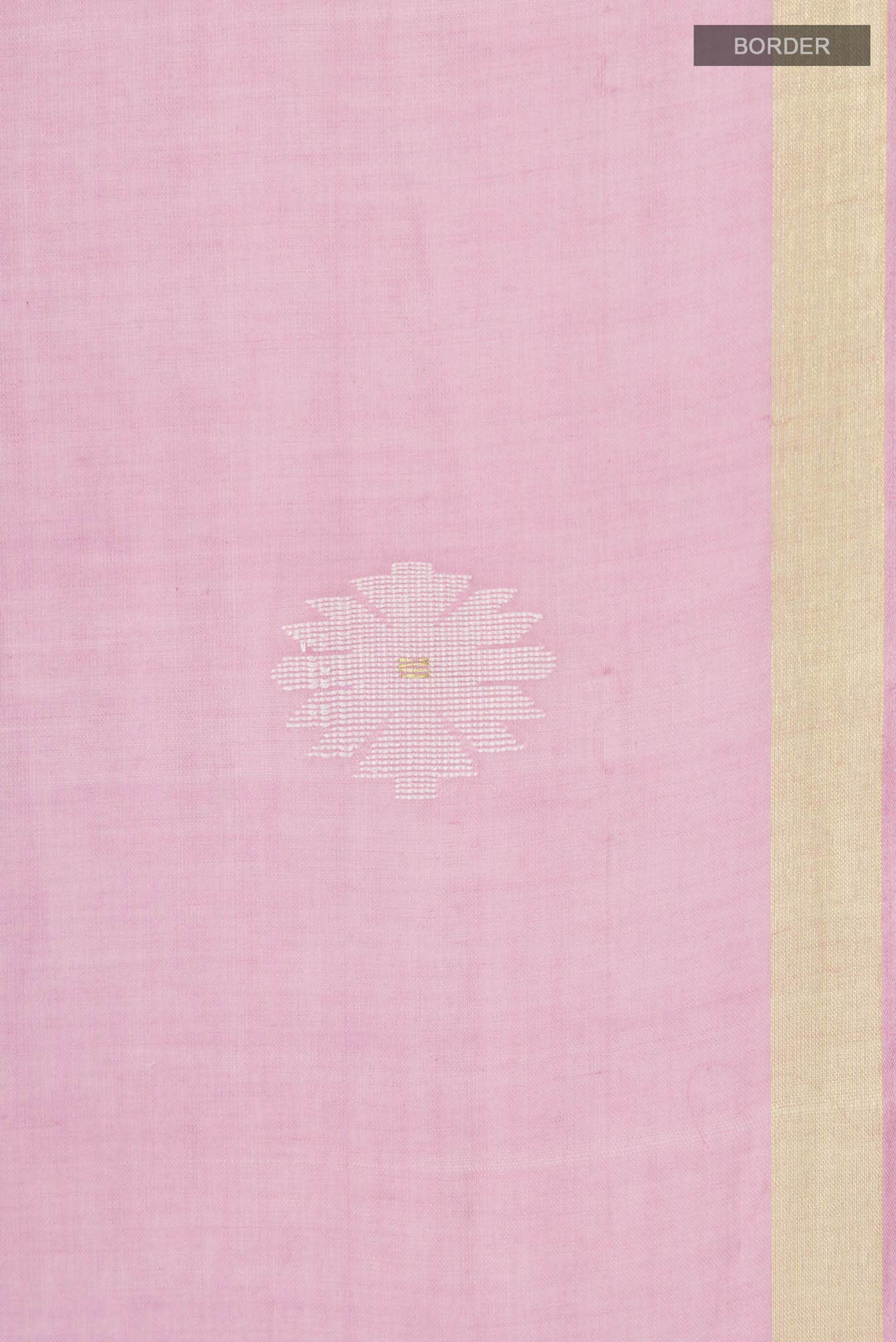 Aaheli-Pink Bengal Cotton Saree
