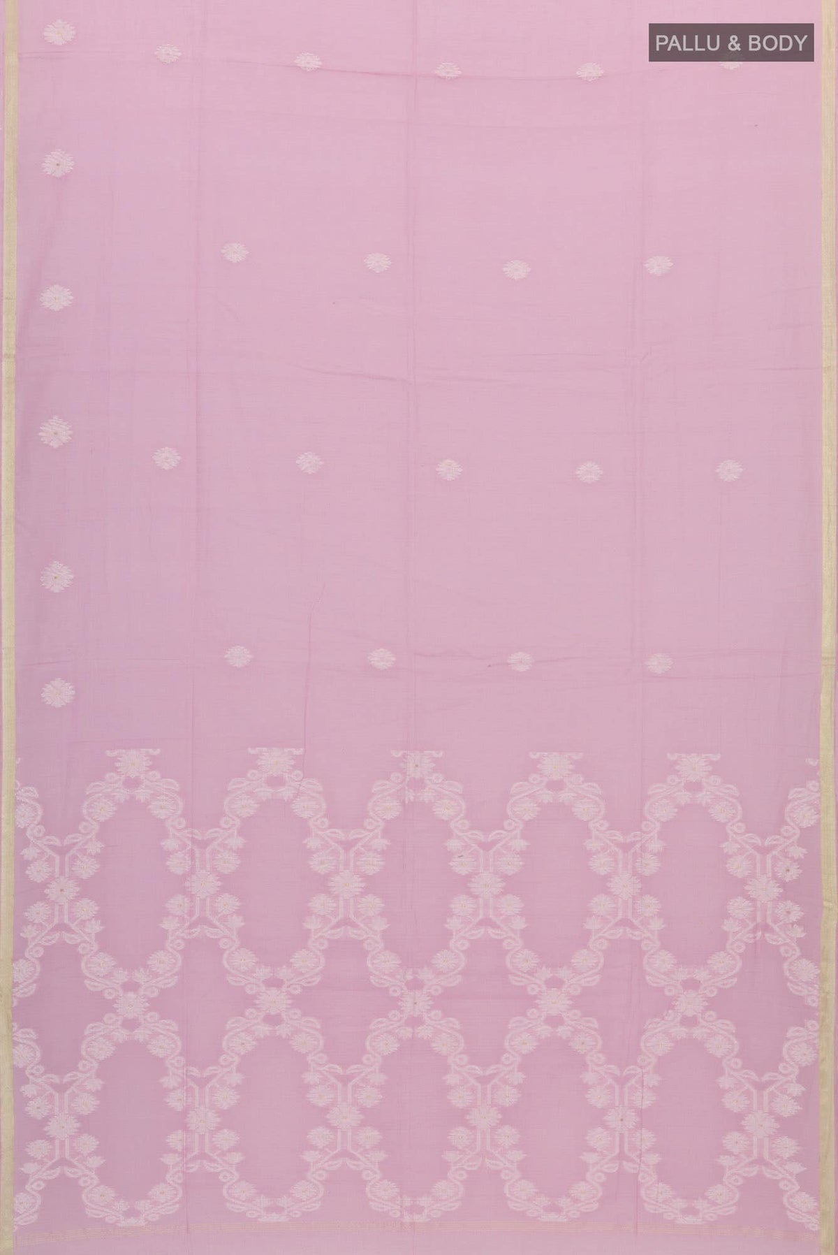 Aaheli-Pink Bengal Cotton Saree