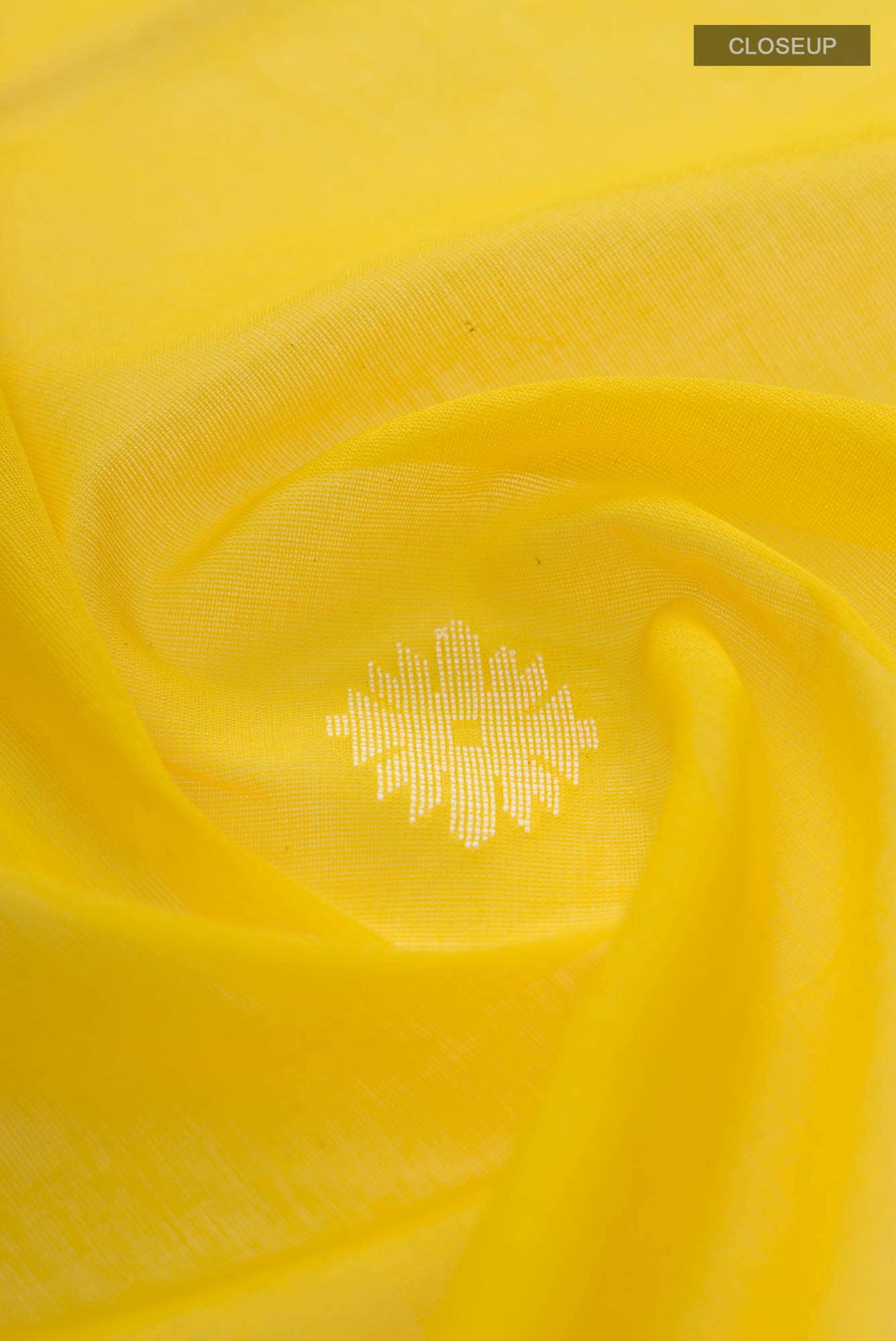 Aaheli-Yellow Bengal Cotton Saree
