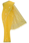 Aaheli-Yellow Bengal Cotton Saree