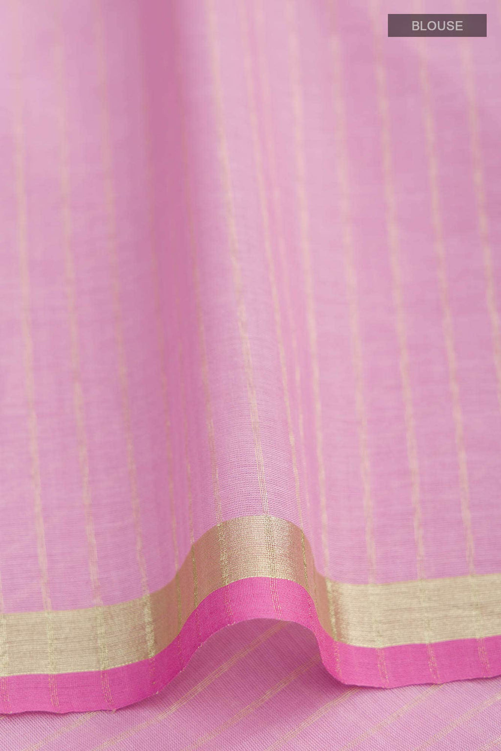 Damini-Pink Bengal Cotton Saree