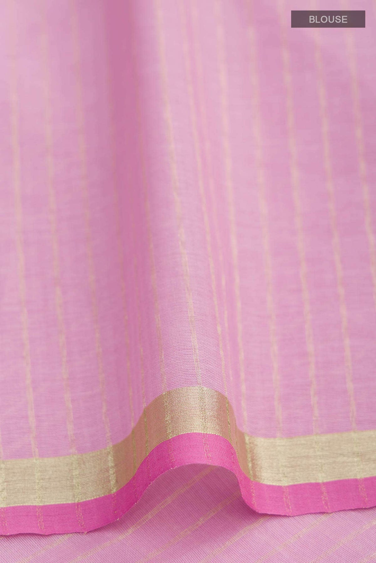 Damini-Pink Bengal Cotton Saree