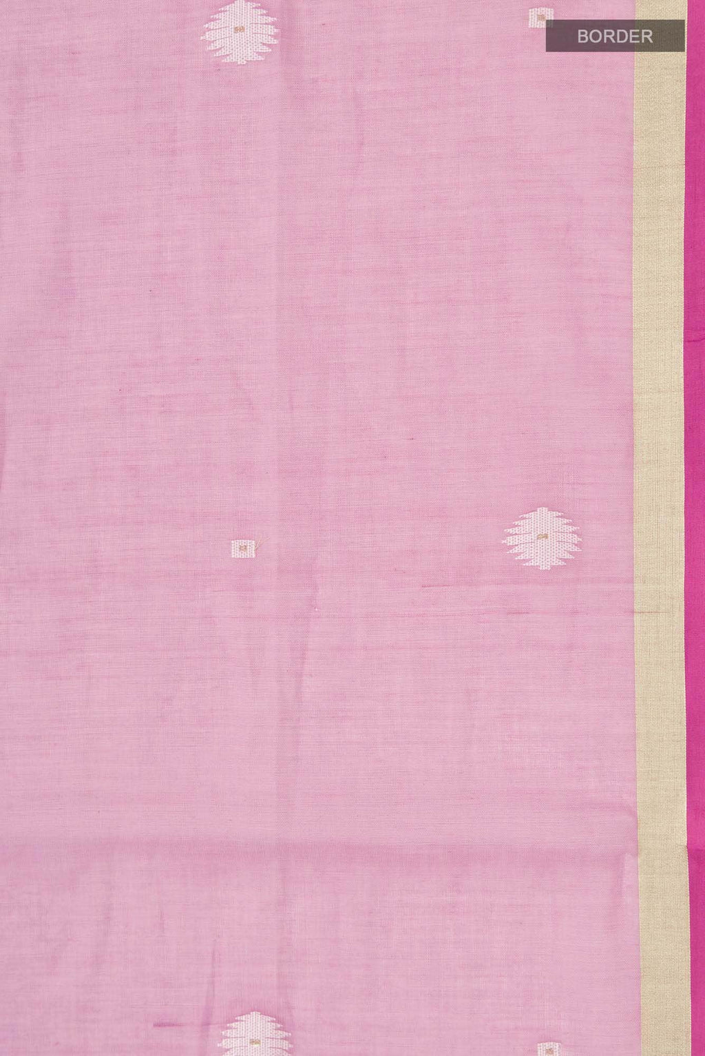 Damini-Pink Bengal Cotton Saree