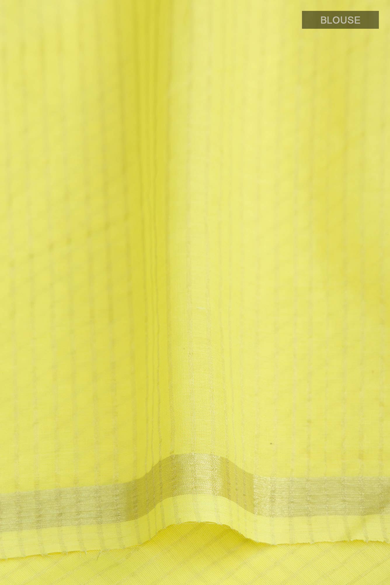 Damini-Yellow Bengal Cotton Saree