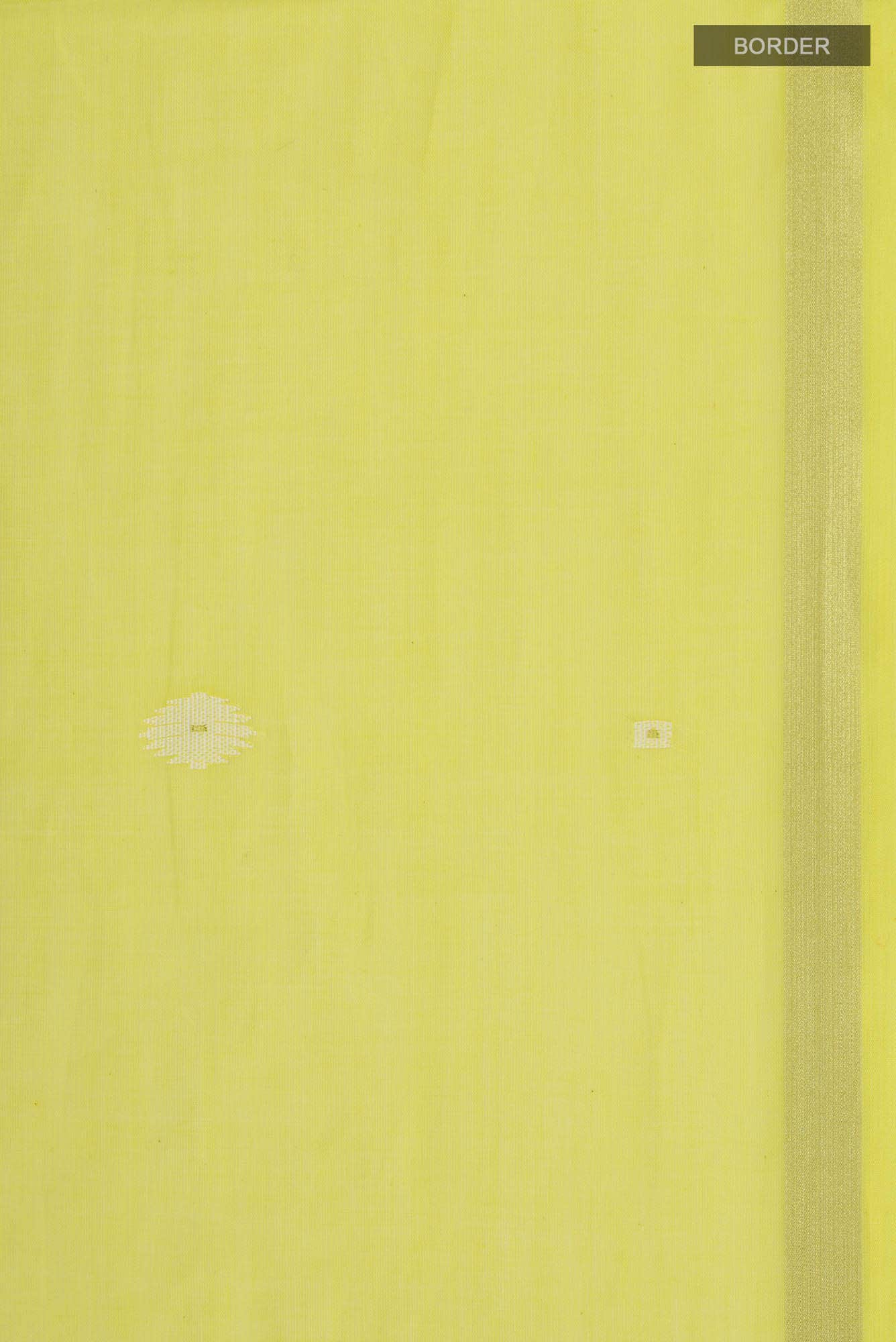 Damini-Yellow Bengal Cotton Saree