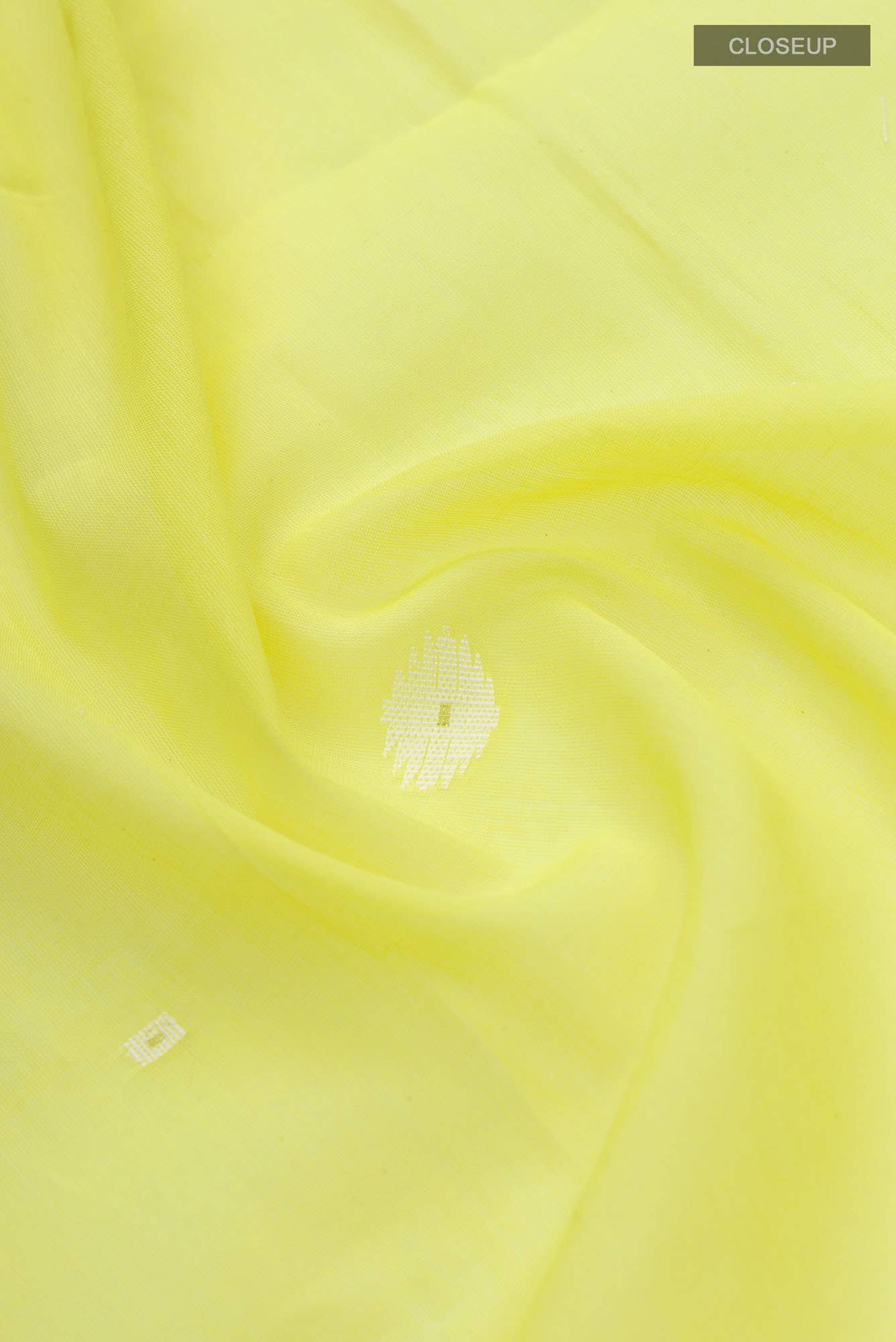 Damini-Yellow Bengal Cotton Saree