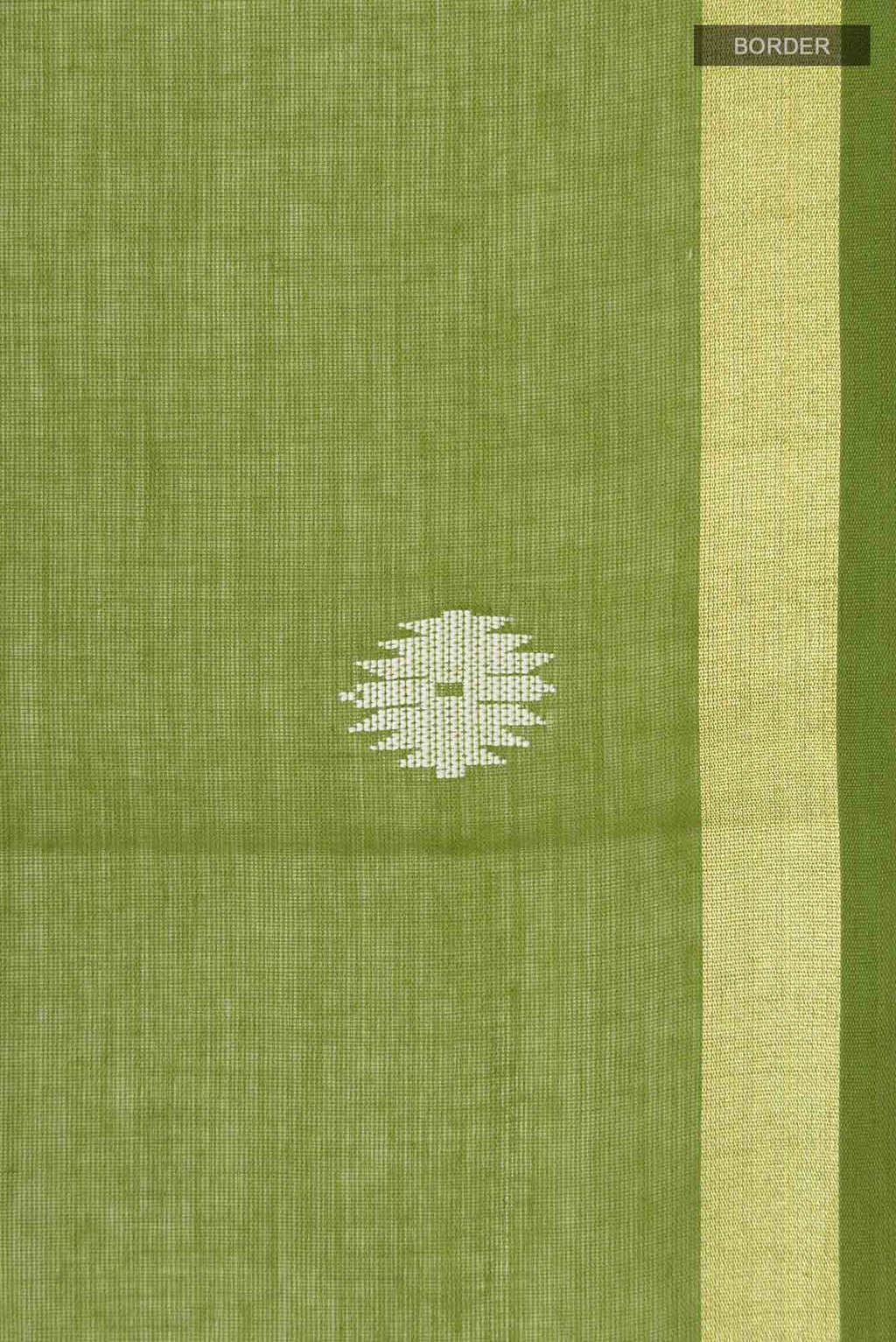 Damini-Green Bengal Cotton Saree