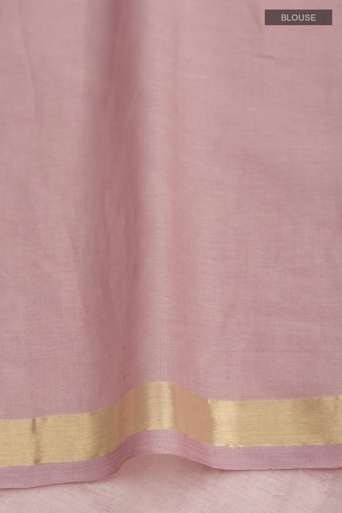 Suchitra-Dusky Pink Bengal Cotton Saree