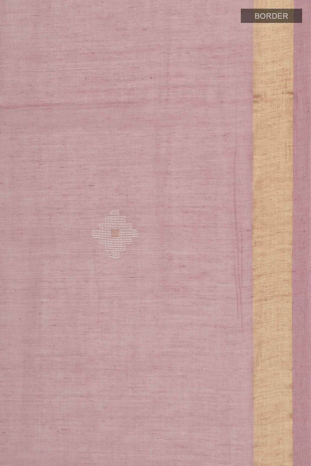 Suchitra-Dusky Pink Bengal Cotton Saree