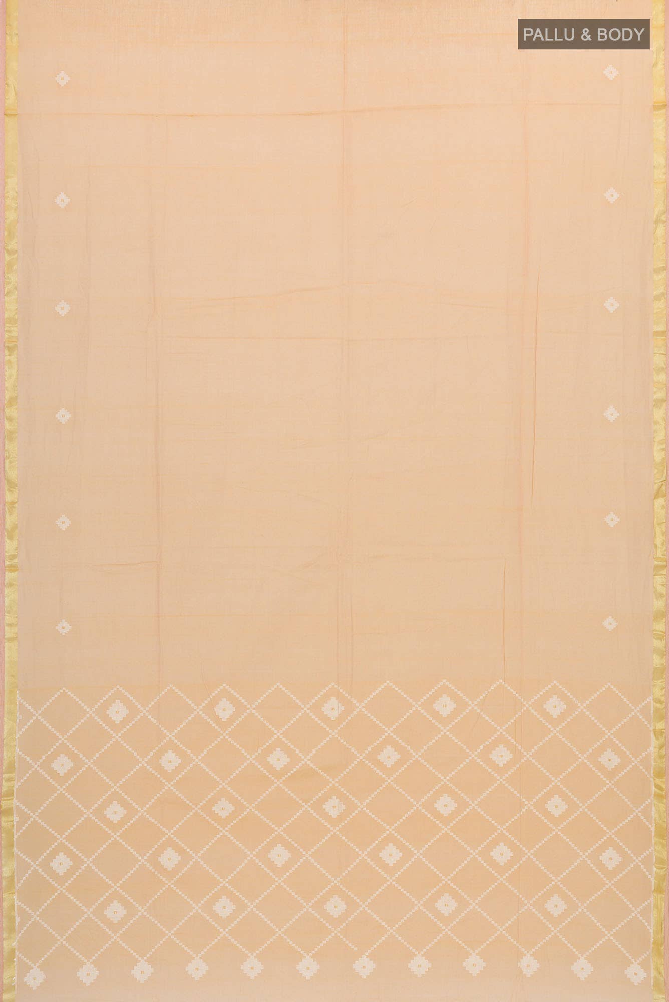 Suchitra-Sandal Bengal Cotton Saree
