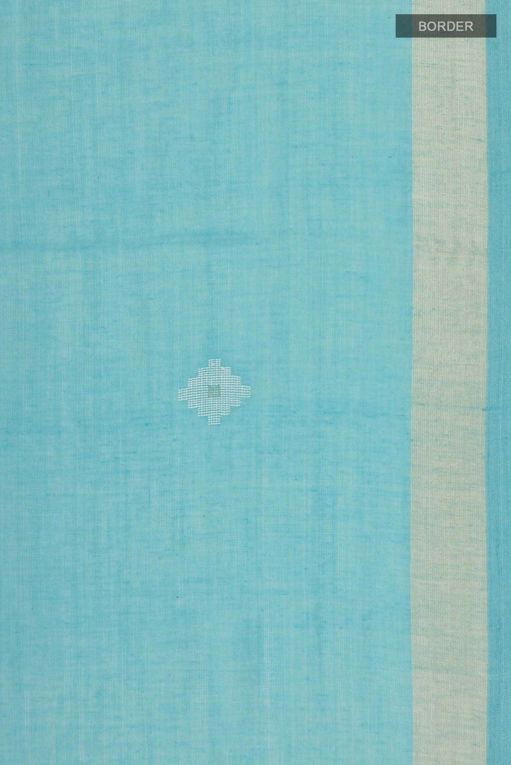 Suchitra-Turquoise Bengal Cotton Saree