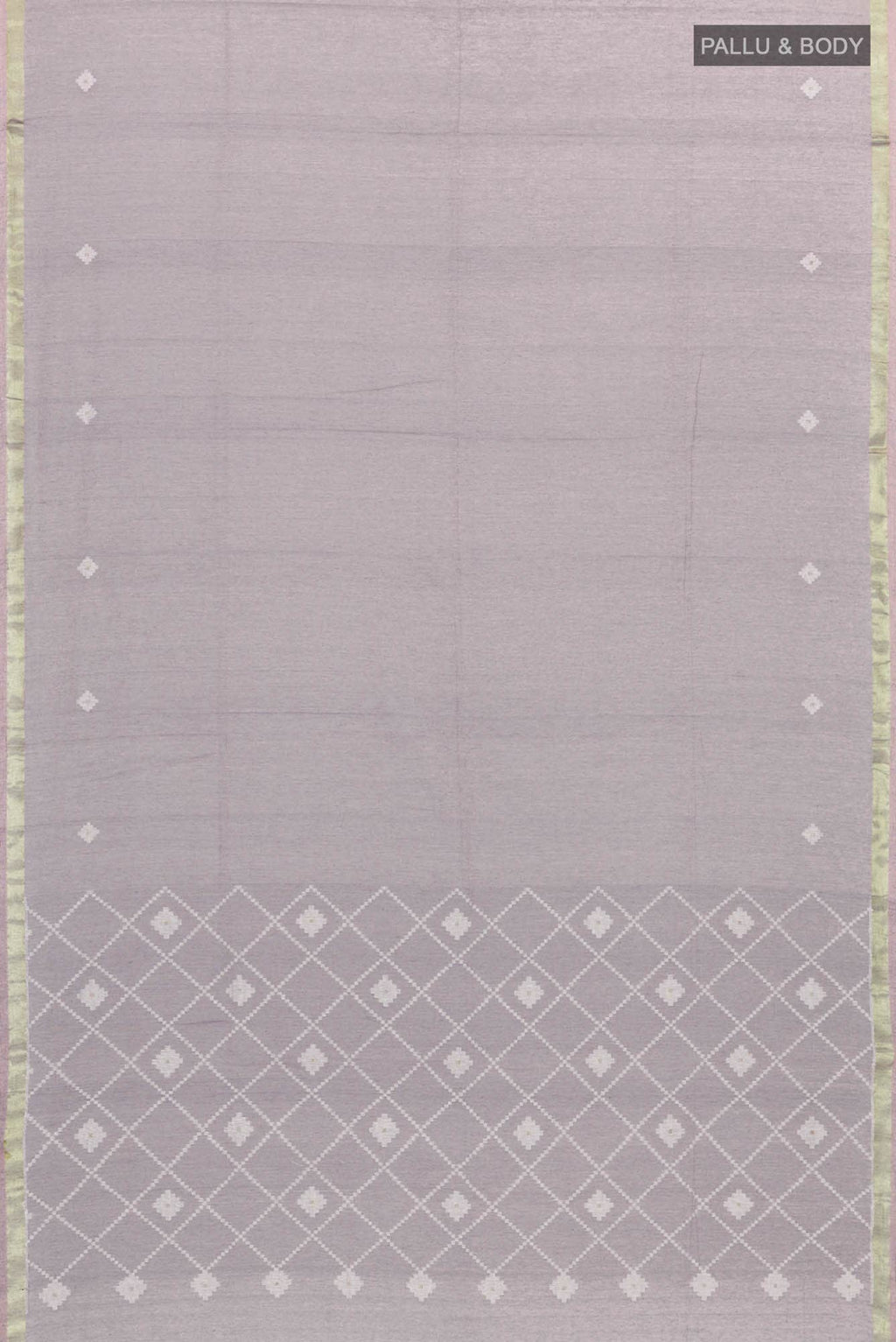 Suchitra-Light Burgundy Bengal Cotton Saree