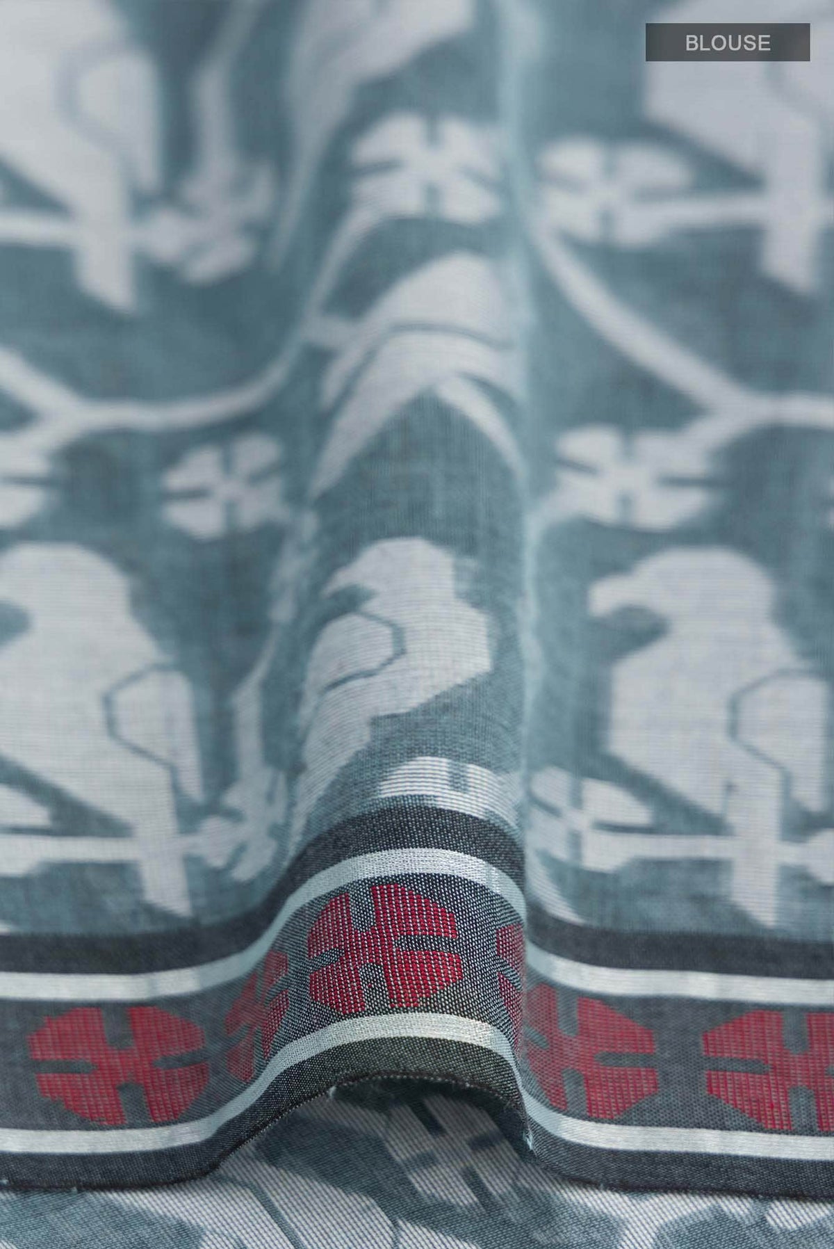 Mrinmayi-Blue Bengal Cotton Saree