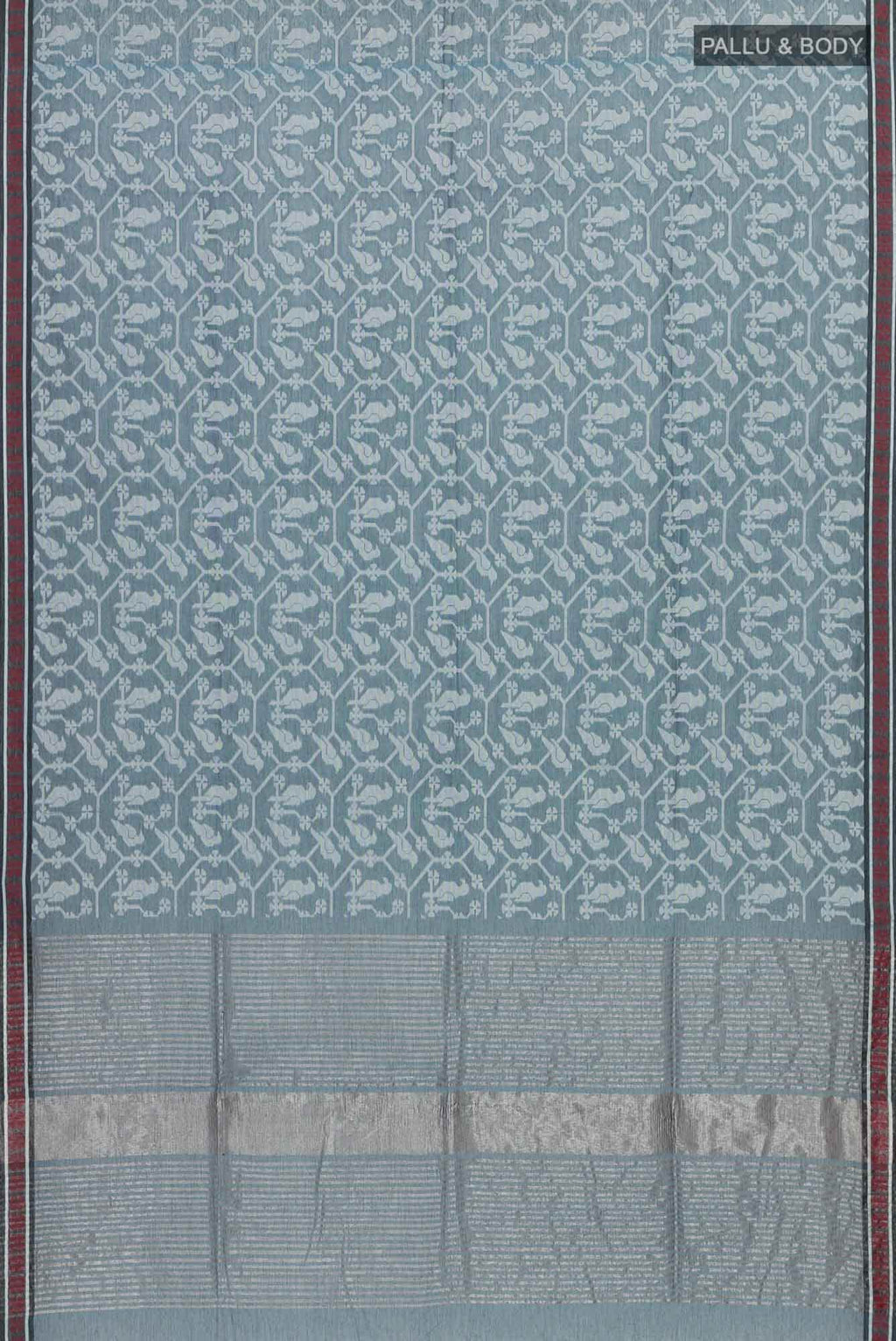 Mrinmayi-Blue Bengal Cotton Saree