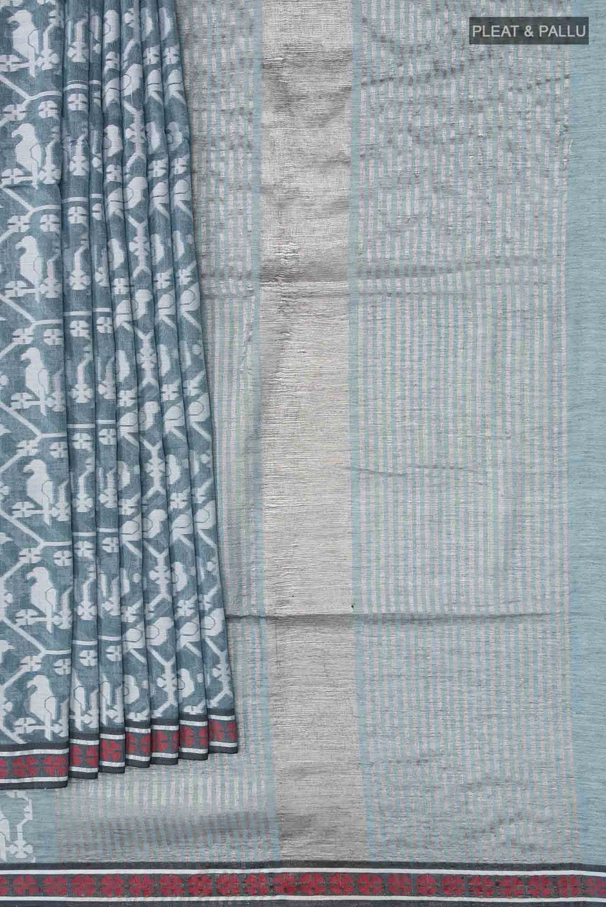 Mrinmayi-Blue Bengal Cotton Saree