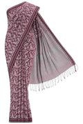 Mrinmayi-Wine Bengal Cotton Saree