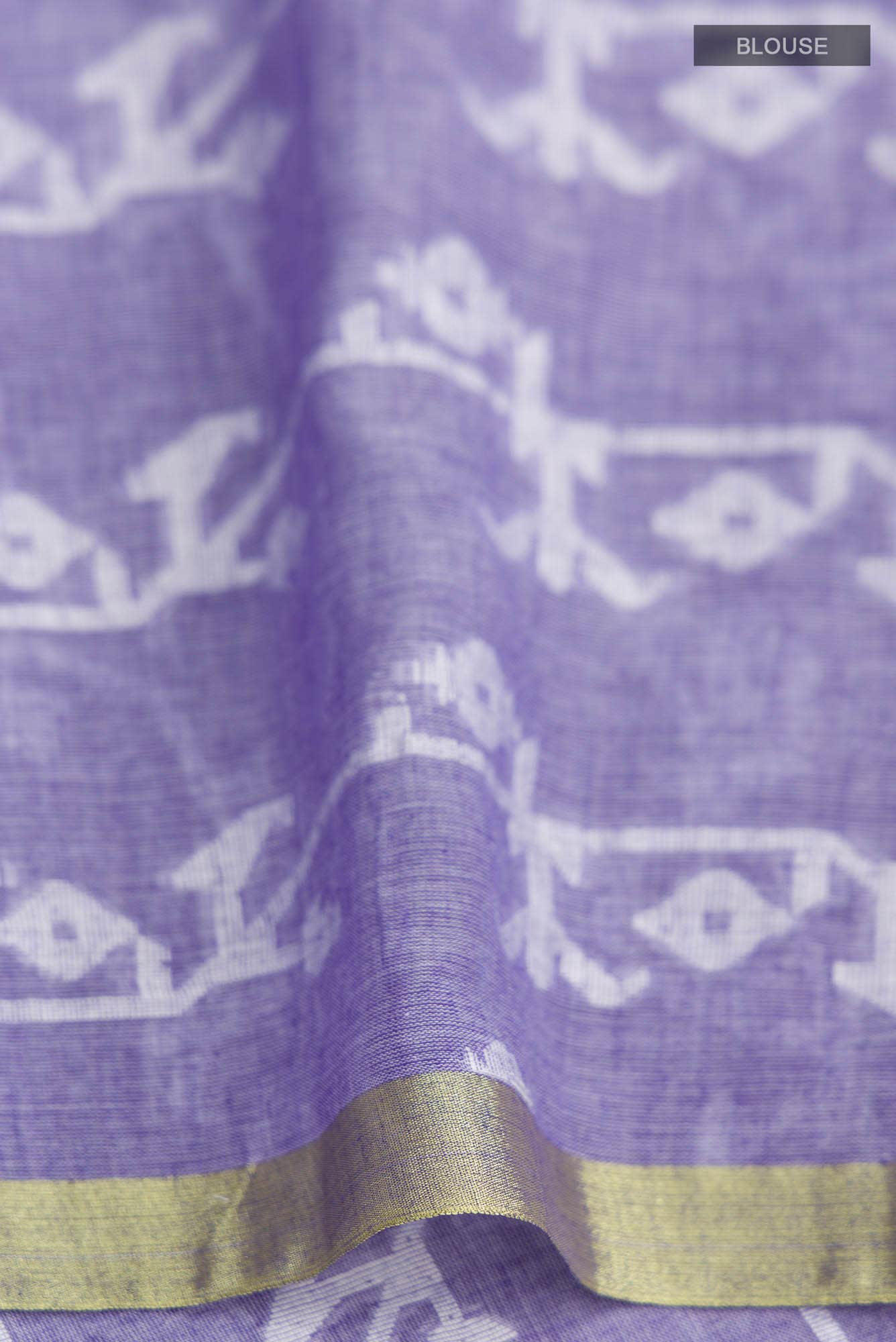 Kadambini-Light Purple Bengal Cotton Saree