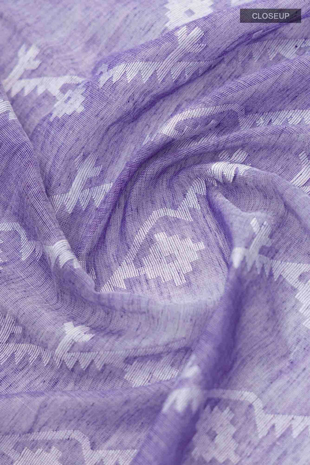 Bimala-Light Purple Bengal Cotton Saree