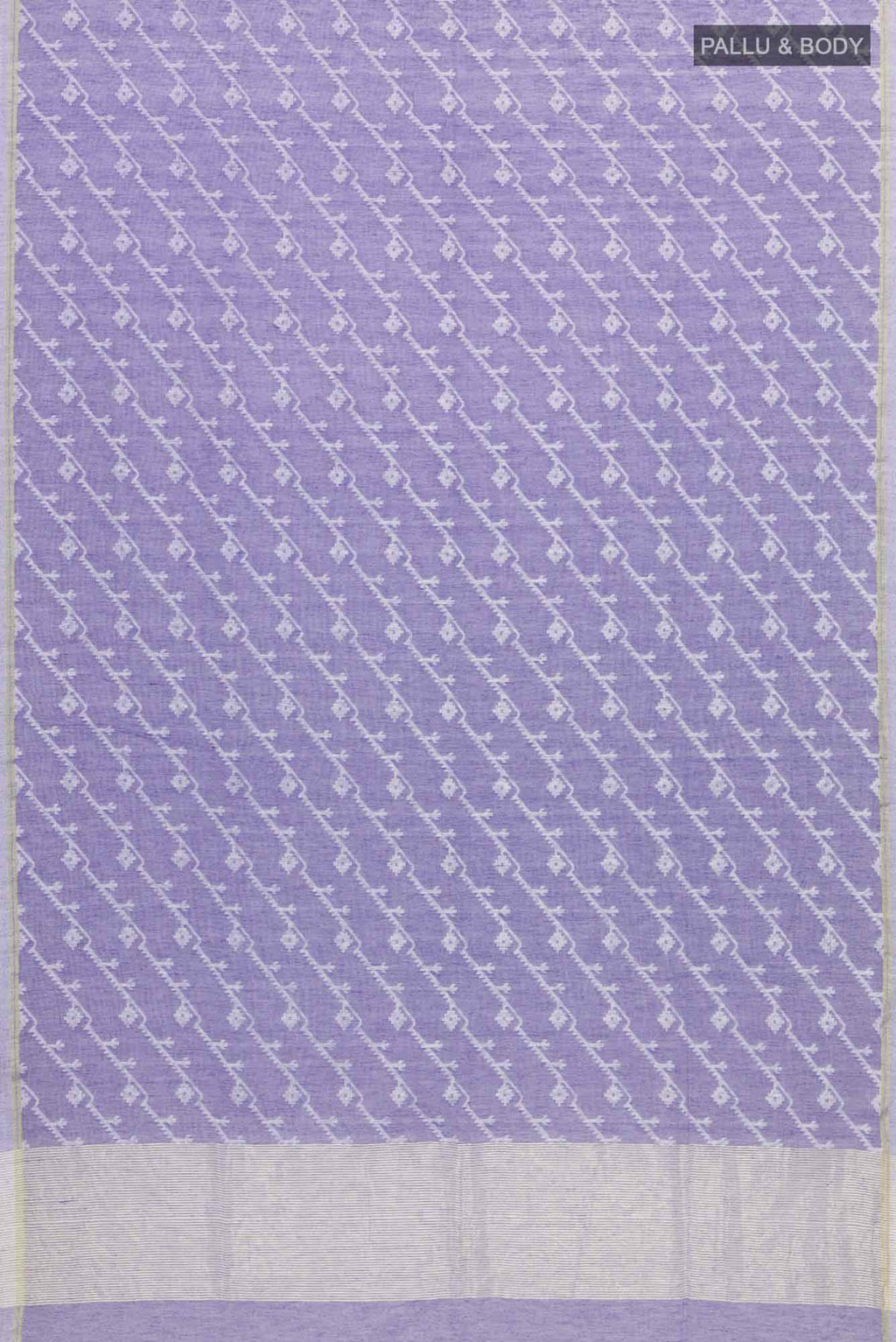 Bimala-Light Purple Bengal Cotton Saree