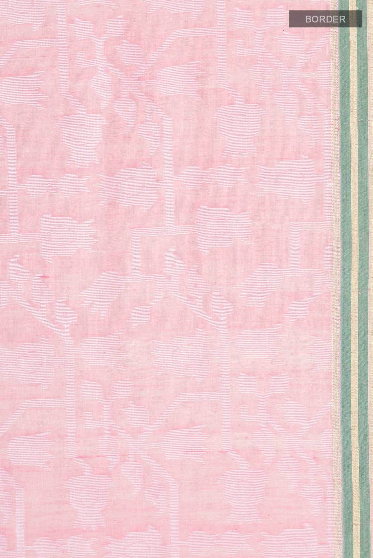 Binodini-Pink Bengal Cotton Saree