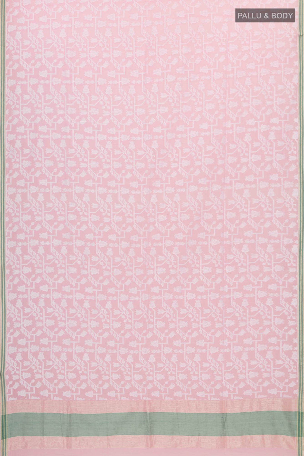 Binodini-Pink Bengal Cotton Saree