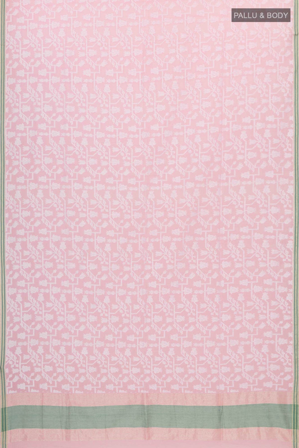Binodini-Pink Bengal Cotton Saree