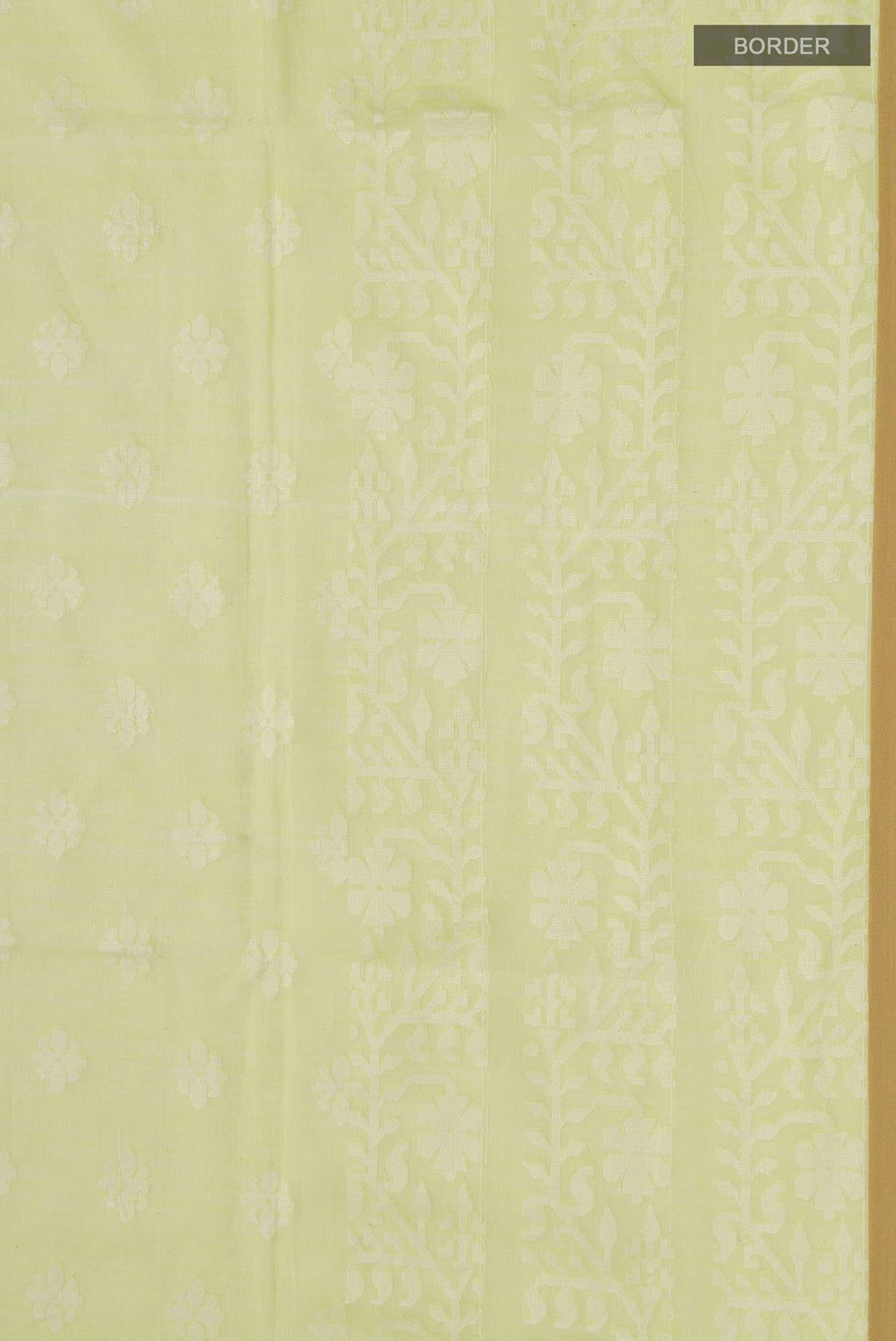Mrinal-Light Yellow Bengal Cotton Saree
